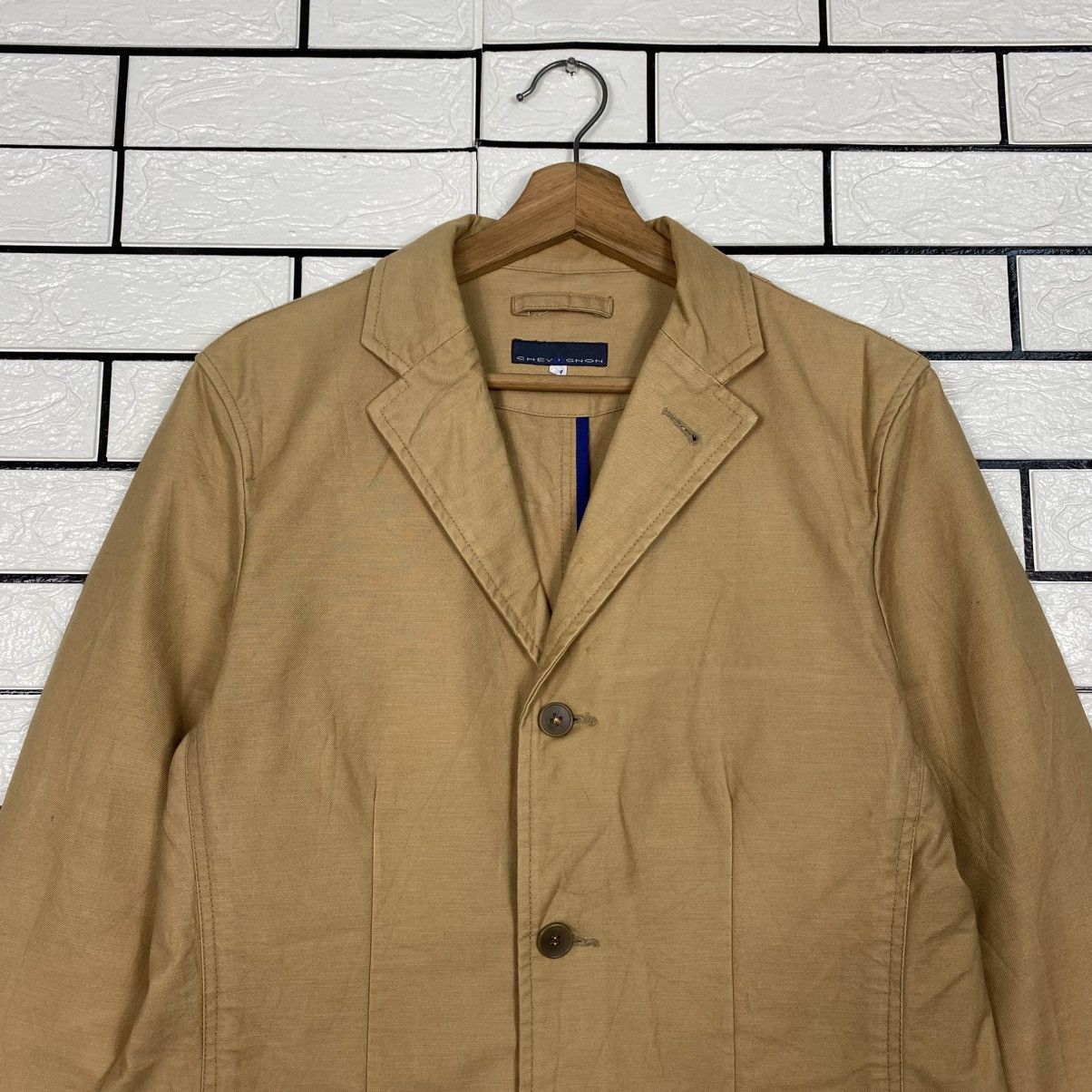 Japanese Brand 📌Vintage Chore Jacket Chevignon Duck Canvas Issey Miyake Size US M / EU 48-50 / 2 - 4 Thumbnail