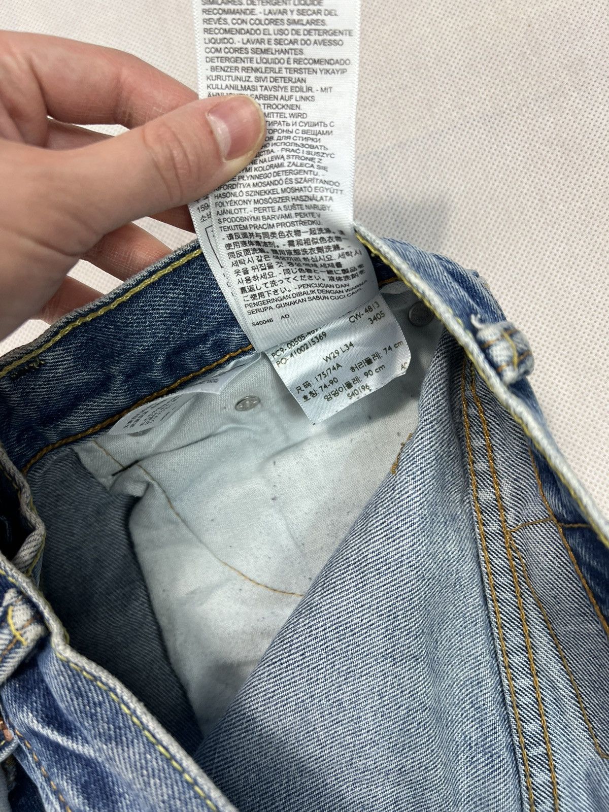 Levi's Pants Levi’s 505 blue Size US 31 - 3 Thumbnail