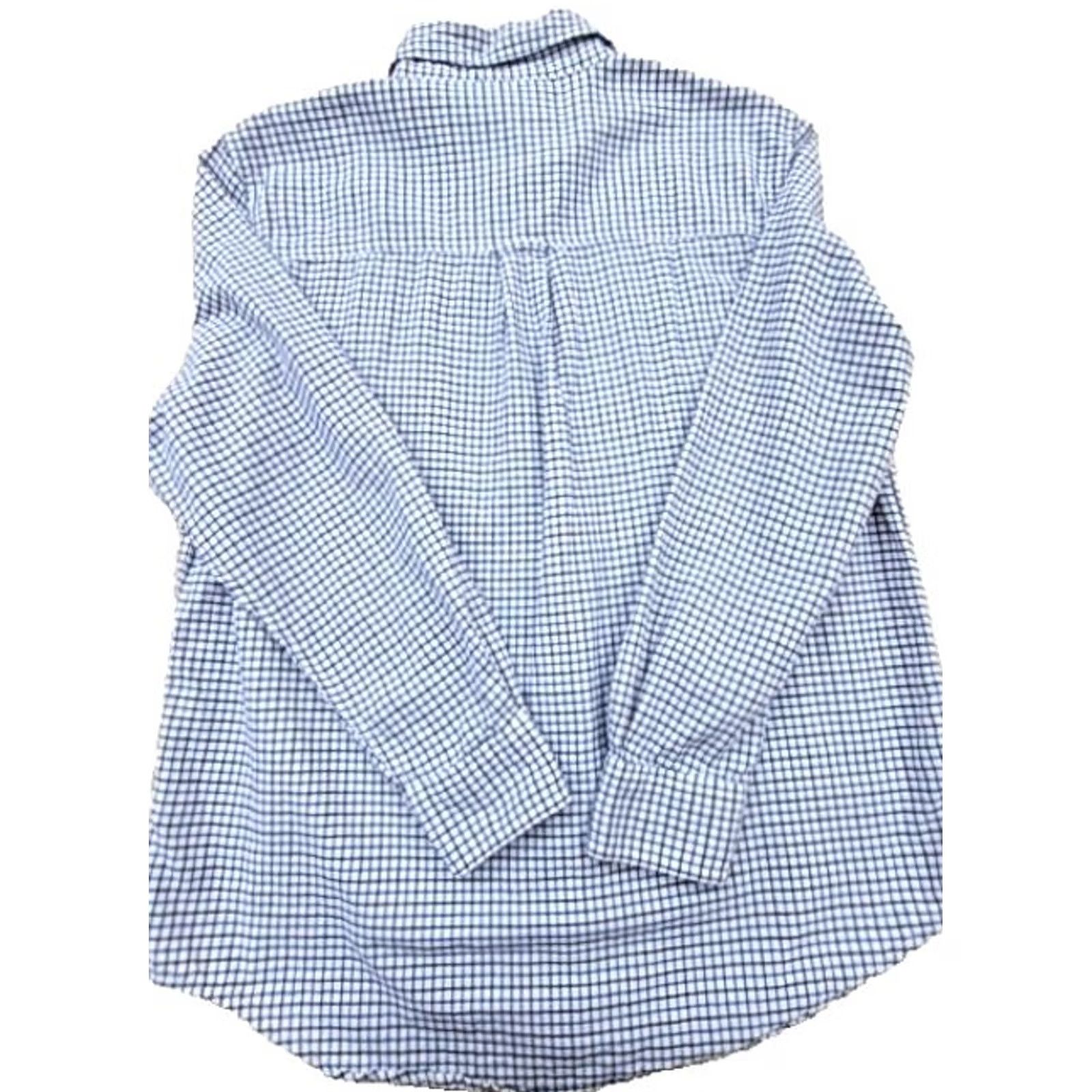 Chaps Chaps Blue Gingham Long Sleeve Button Down Shirt Mens M Cotton 100% Shirt Size US M / EU 48-50 / 2 - 3 Thumbnail