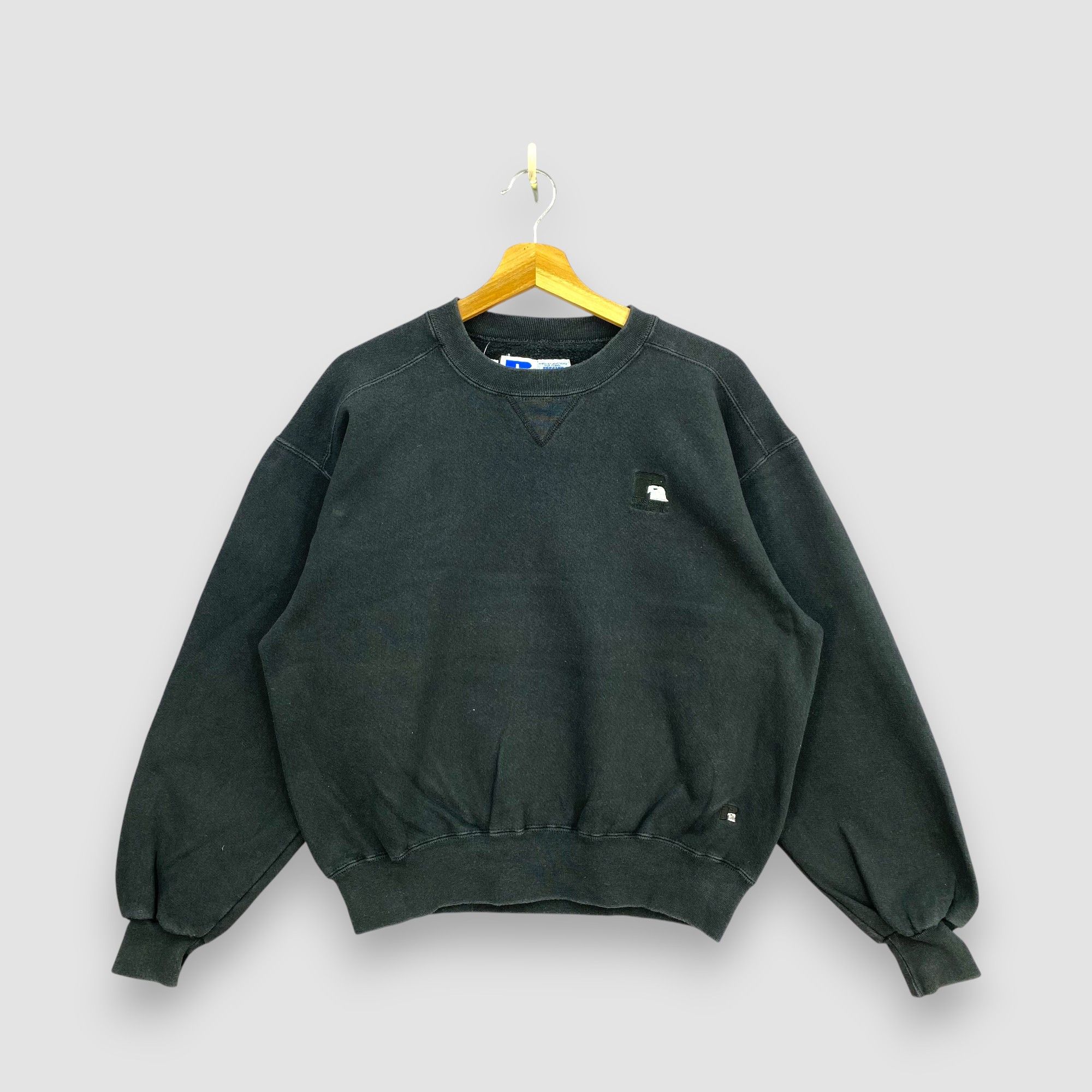 Vintage Vintage 90s Russell Athletic USA Sweatshirt Pullover Jumper Size US L / EU 52-54 / 3 - 1 Thumbnail