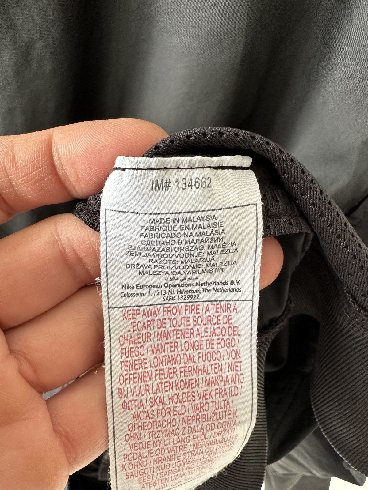 Nike × Vintage Vintage Nike Nylon Sweatshirt Size US XXL / EU 58 / 5 - 10 Thumbnail