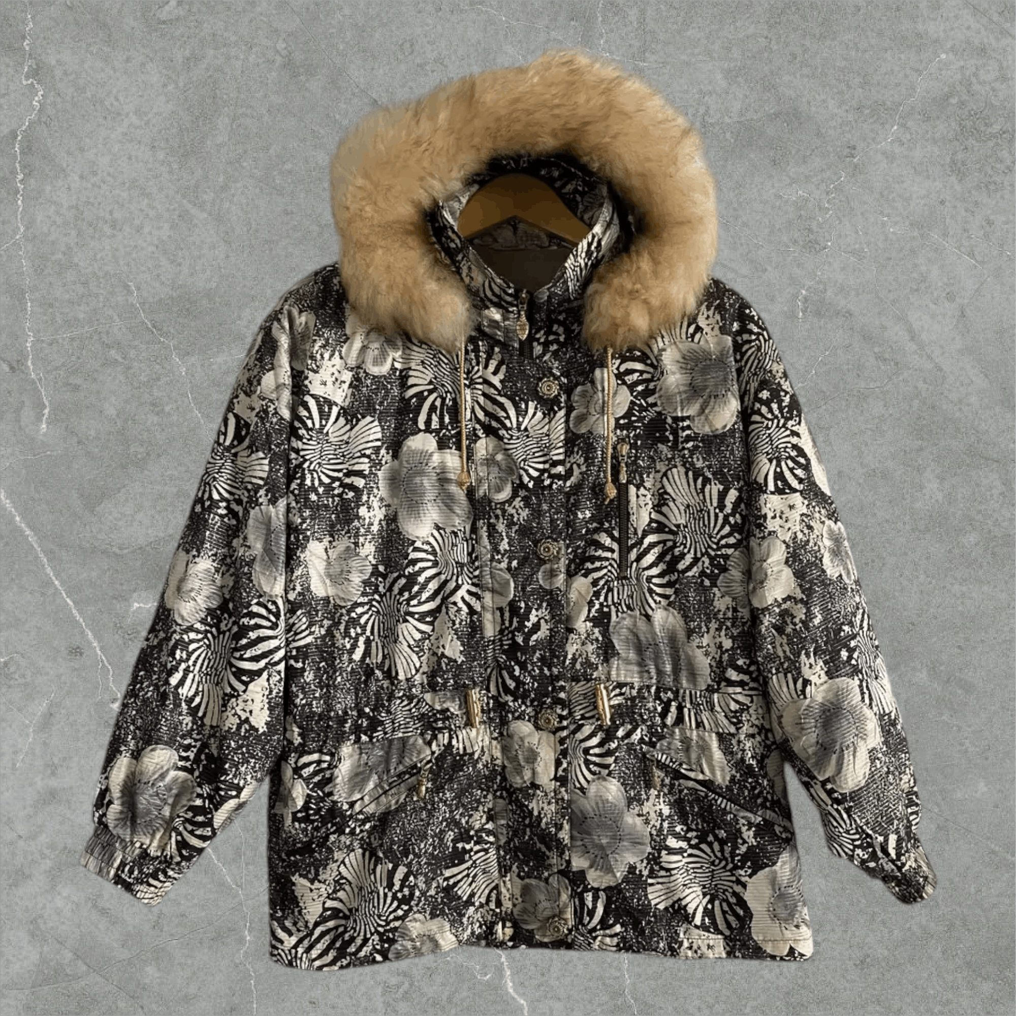 Japanese Brand × Yamaha YAMAHA fax fur jacket ifsixwasnine lgb style Size US L / EU 52-54 / 3 - 1 Thumbnail