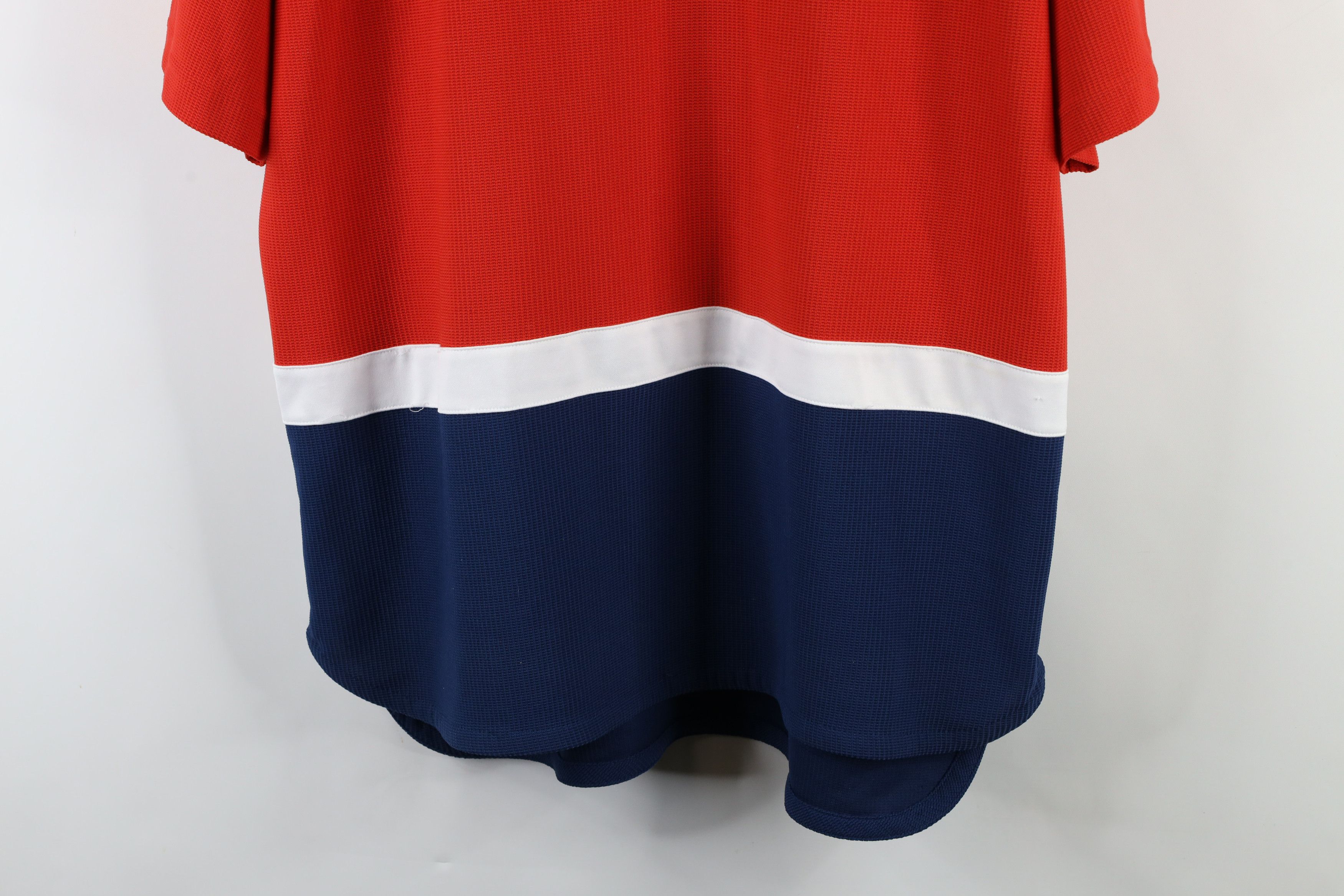 Diadora × Vintage Vintage 90s Diadora Waffle Knit Soccer Jersey Football Size US XL / EU 56 / 4 - 3 Thumbnail