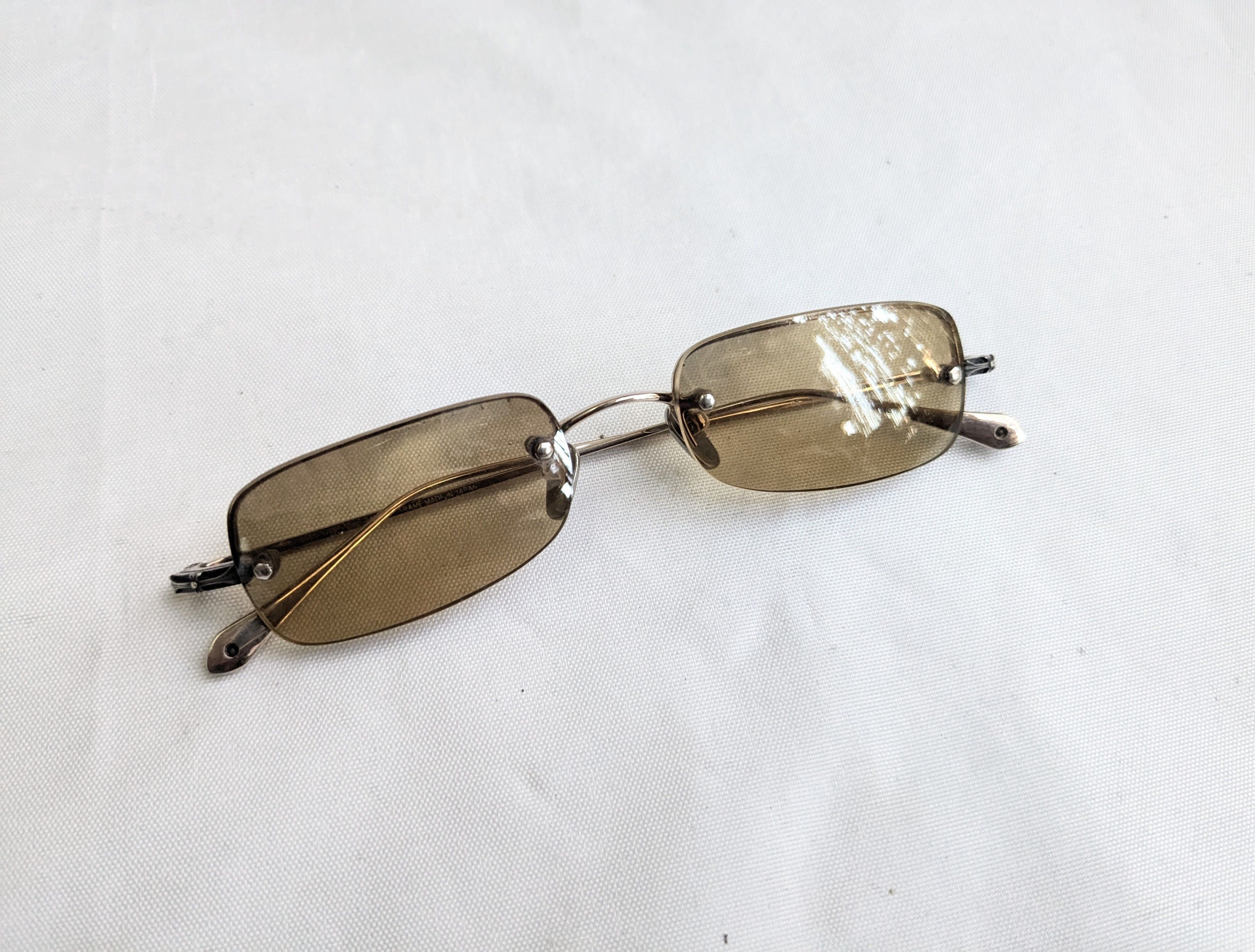 Chrome Hearts Chrome Hearts Sid Sunglasses Brown Aviator Sterling Size ONE SIZE - 1 Thumbnail