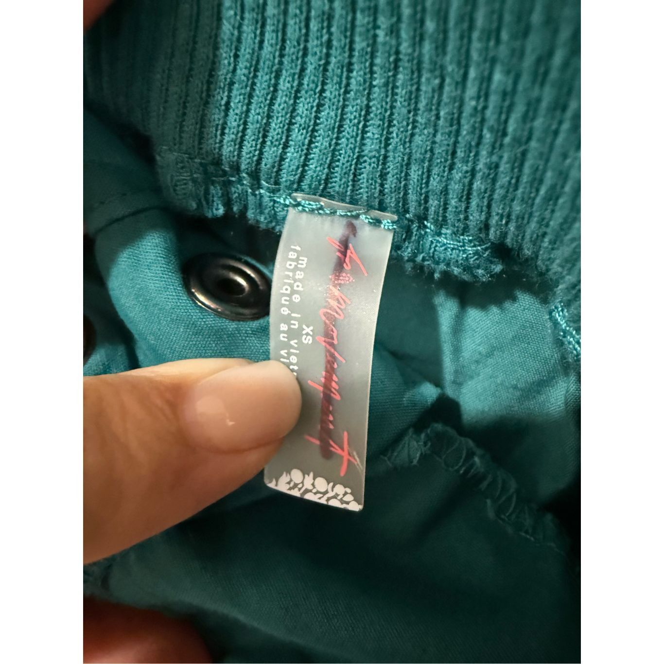 Free People Free People MOVEMENT NWOT Mesmerize Me Colorblock Pants In Spruced Up Sz XS Size 26" / US 2 / IT 38 - 10 Thumbnail
