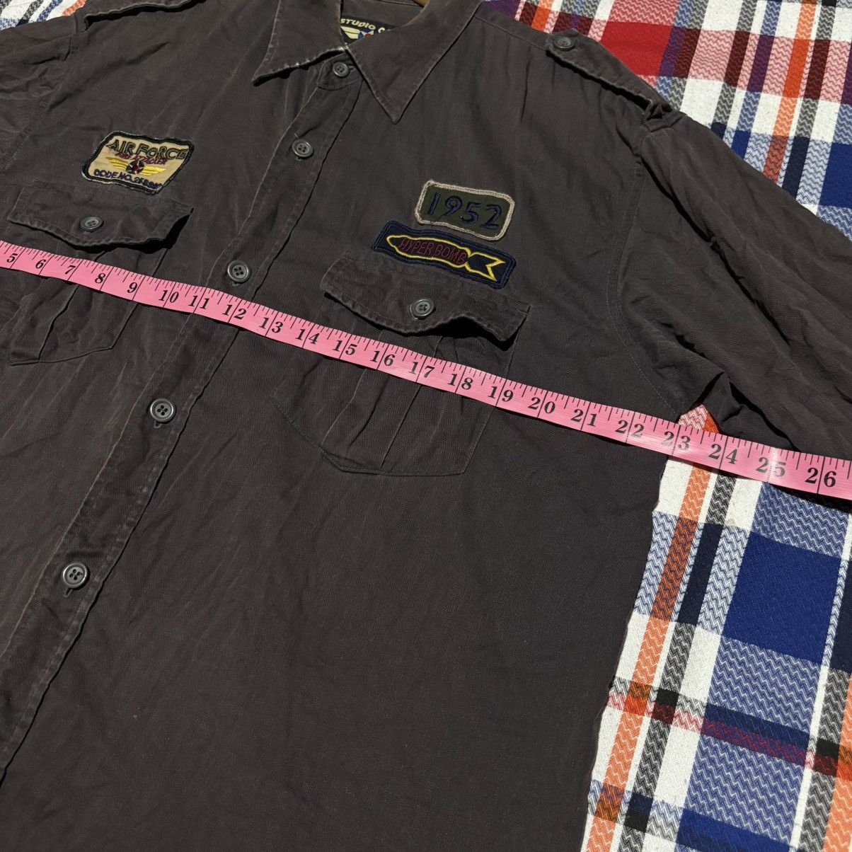Vintage Vintage Studio Canal Army Military Shirt Size US M / EU 48-50 / 2 - 5 Thumbnail