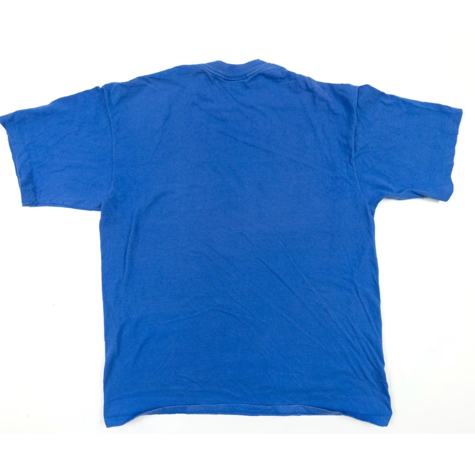 Perry Ellis VINTAGE Perry Ellis Shirt Adult XL Blue Short Sleeve 90s T-Shirt Mens/Aunisex Size US XL / EU 56 / 4 - 5 Thumbnail