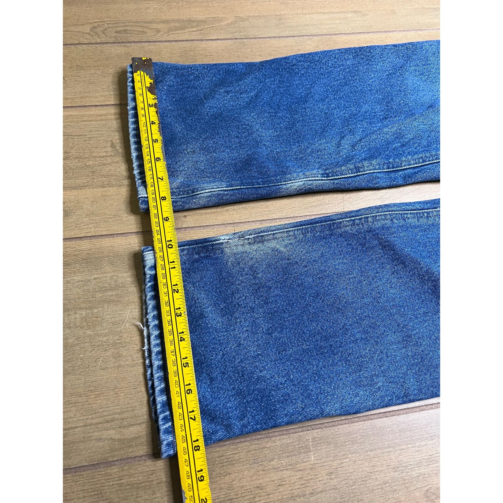 Carhartt Vintage Carhartt Sz 32x34 Men’s Blue Denim Jeans Y2K Distres Size US 32 / EU 48 - 9 Thumbnail