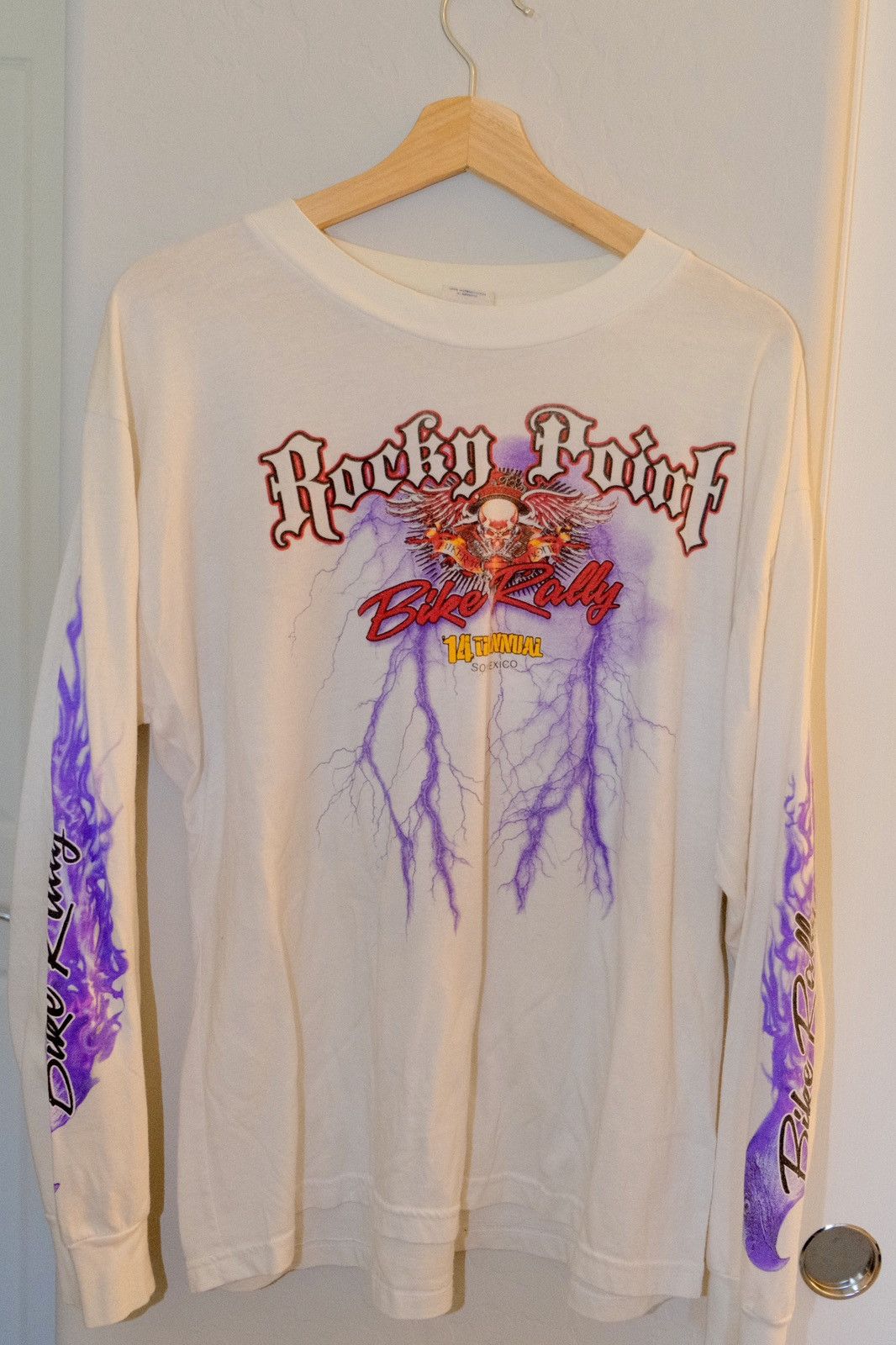 Vintage Vintage Rocky Point Biker Tee Size US L / EU 52-54 / 3 - 1 Thumbnail