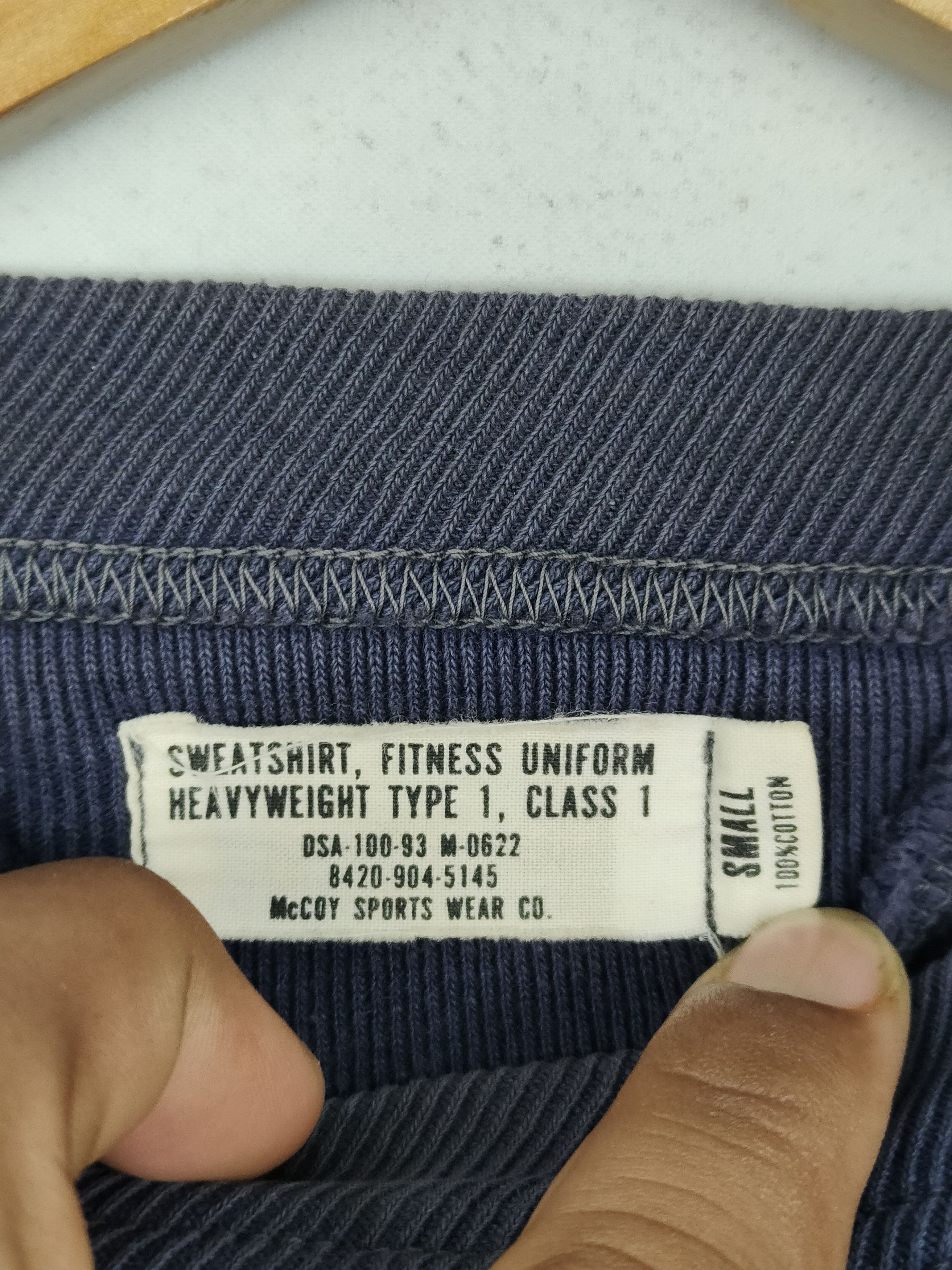 The Real McCoy's Vintage Sunfaded The Real McCoy USAF Military Sweatshirt Size US S / EU 44-46 / 1 - 3 Thumbnail