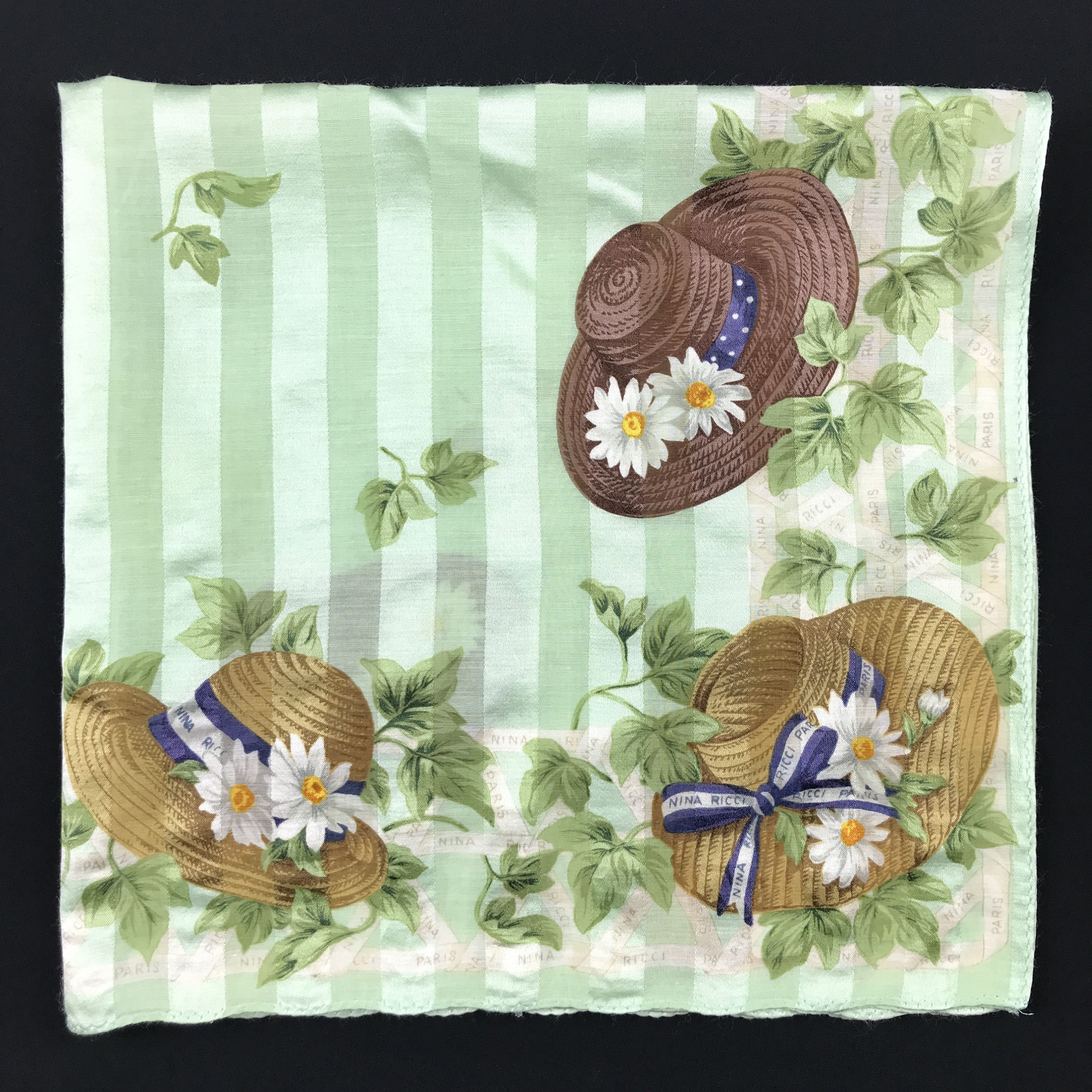 Designer × Japanese Brand × Vintage Vintage Nina Ricci Bandana Neckerchief Handkerchief Size ONE SIZE - 2 Thumbnail