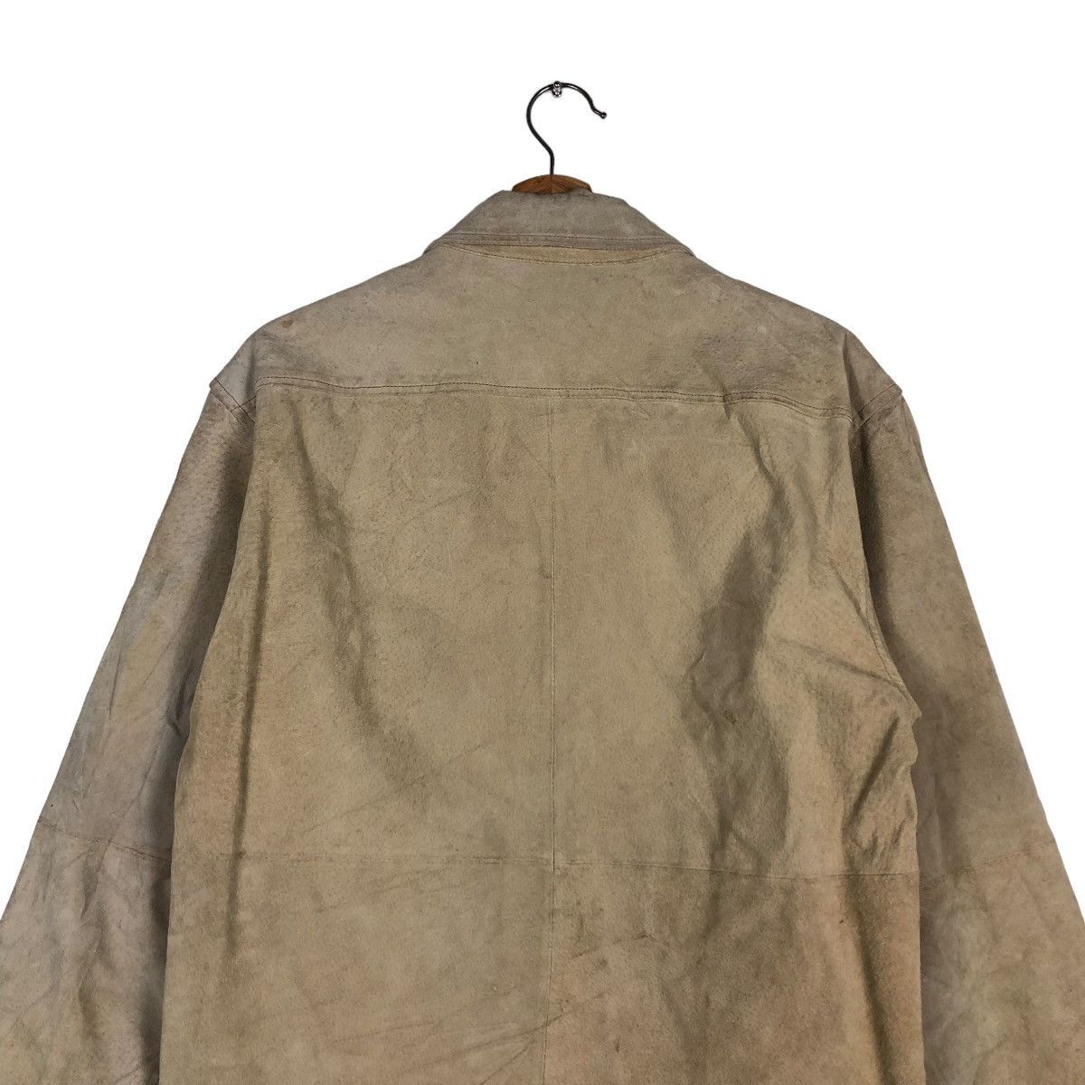 Japanese Brand 🔥VINTAGE LEATHER JACKET KANSAI JEANS JAPAN ISSEY MIYAKE Size US M / EU 48-50 / 2 - 9 Thumbnail