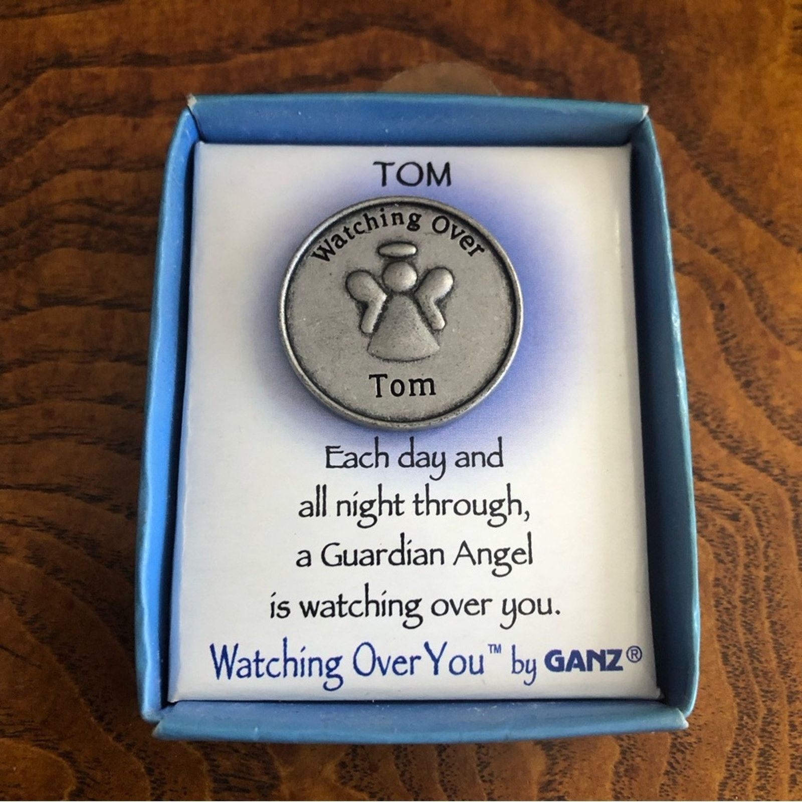 Other Watching Over You by Ganz pocket coin monogram “TOM” NIP Size ONE SIZE - 5 Thumbnail