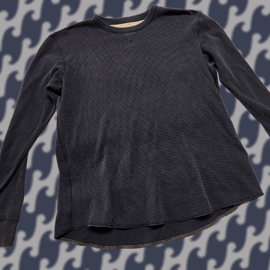 Eddie Bauer Eddie Bauer Mens M Long Sleeve Warm Pullover 100% Cotton Dark Gray Sweatshirt Shirt Regular Crewneck Pullover Mens Gray Size US M / EU 48-50 / 2 - 1 Thumbnail