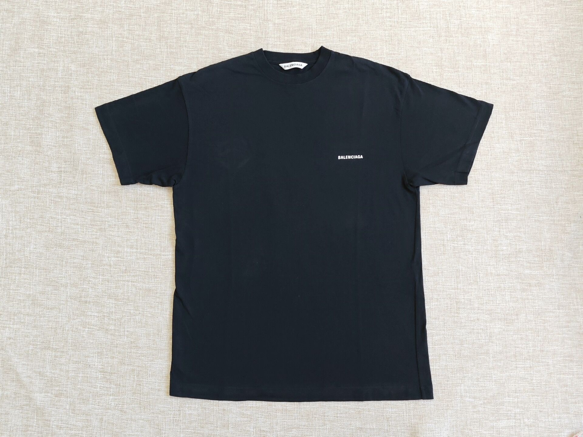 Balenciaga Balenciaga Short-Sleeve Logo T-Shirt Size US M / EU 48-50 / 2 - 1 Thumbnail