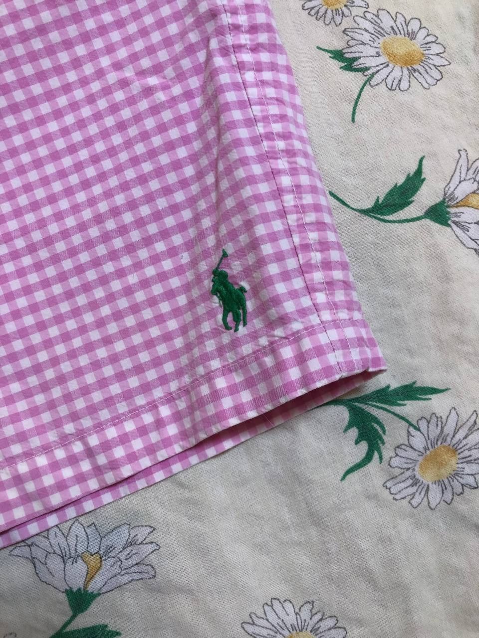 Polo Ralph Lauren Polo Ralph Lauren Swimwear Short Pink White Vintage Size US 32 / EU 48 - 2 Thumbnail