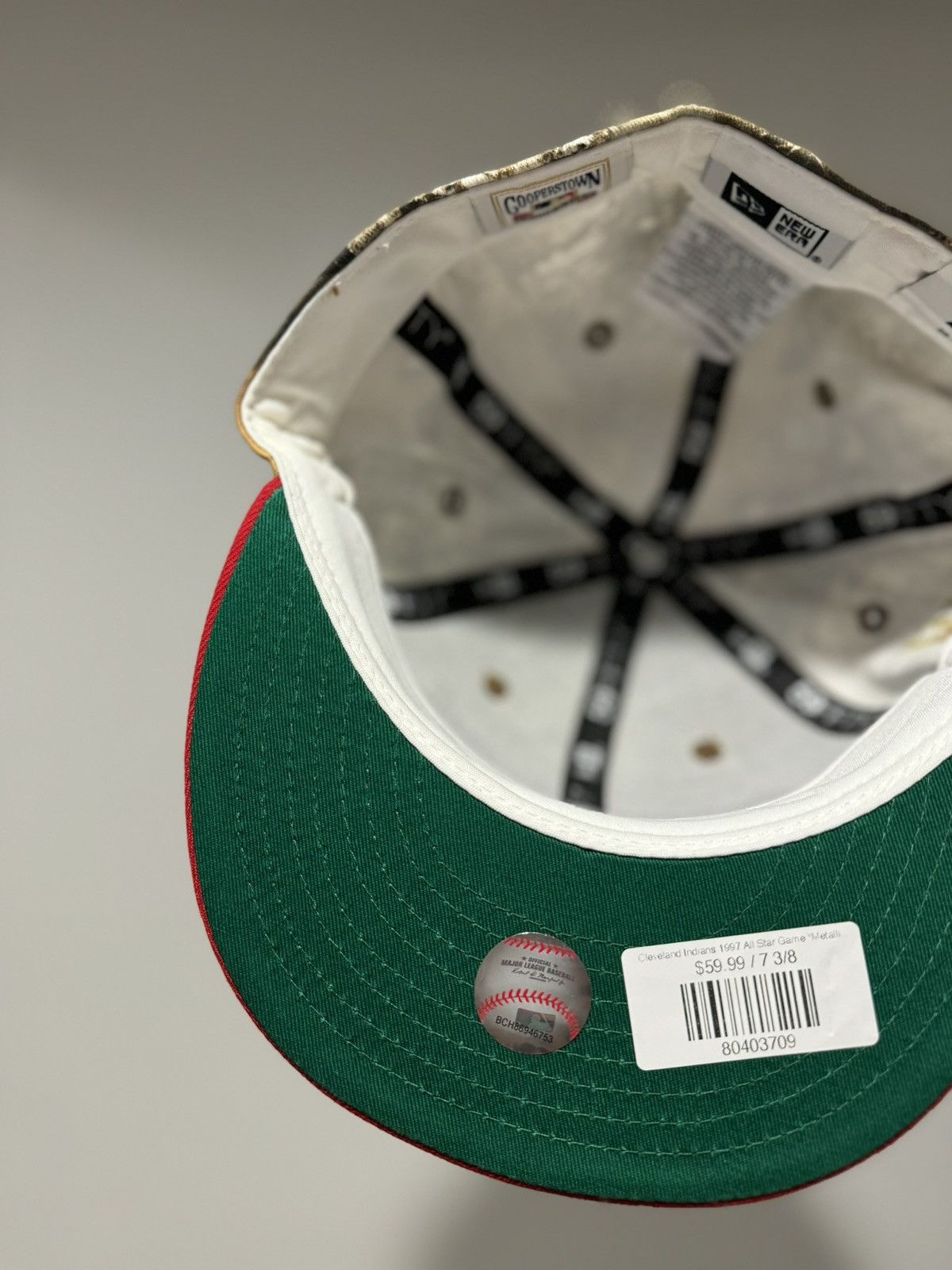Hat Club × MLB × New Era Prociety Exclusive Cleveland Indians Real Tree 2tone 7 3/8 Size ONE SIZE - 4 Thumbnail