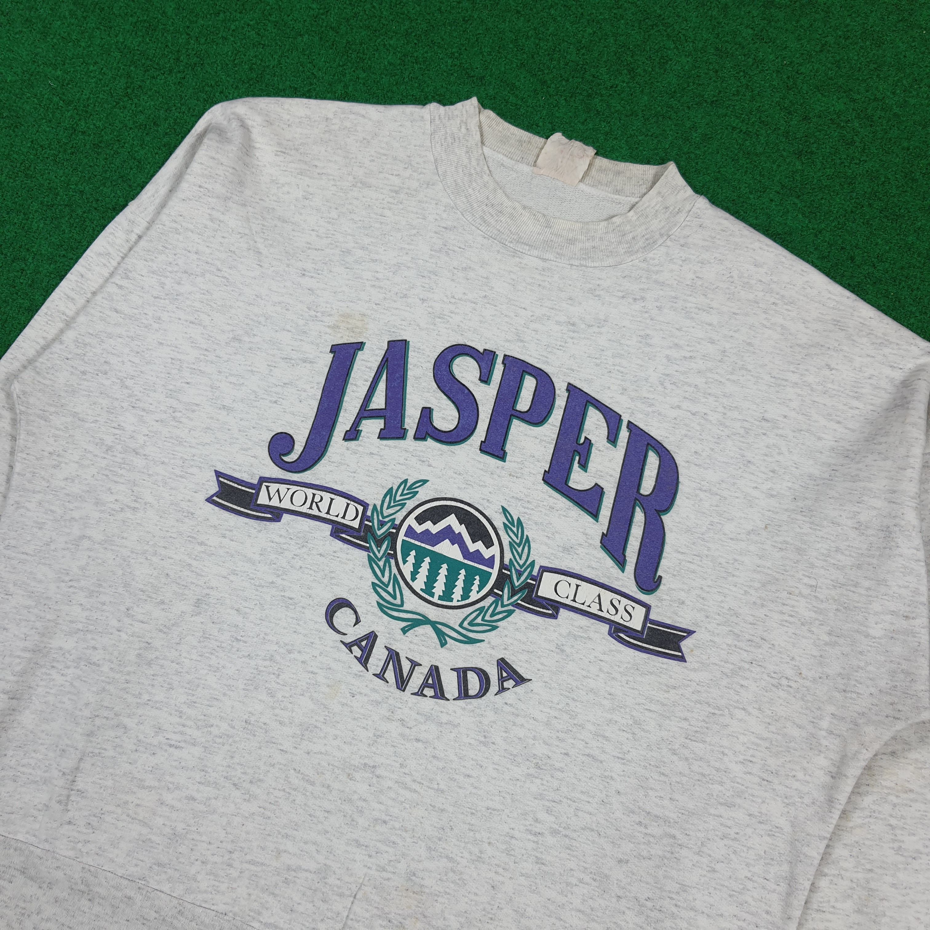 Vintage Vintage Jasper Canada Graphic Retro Crewneck Pullover C290N2 Size US XL / EU 56 / 4 - 2 Thumbnail