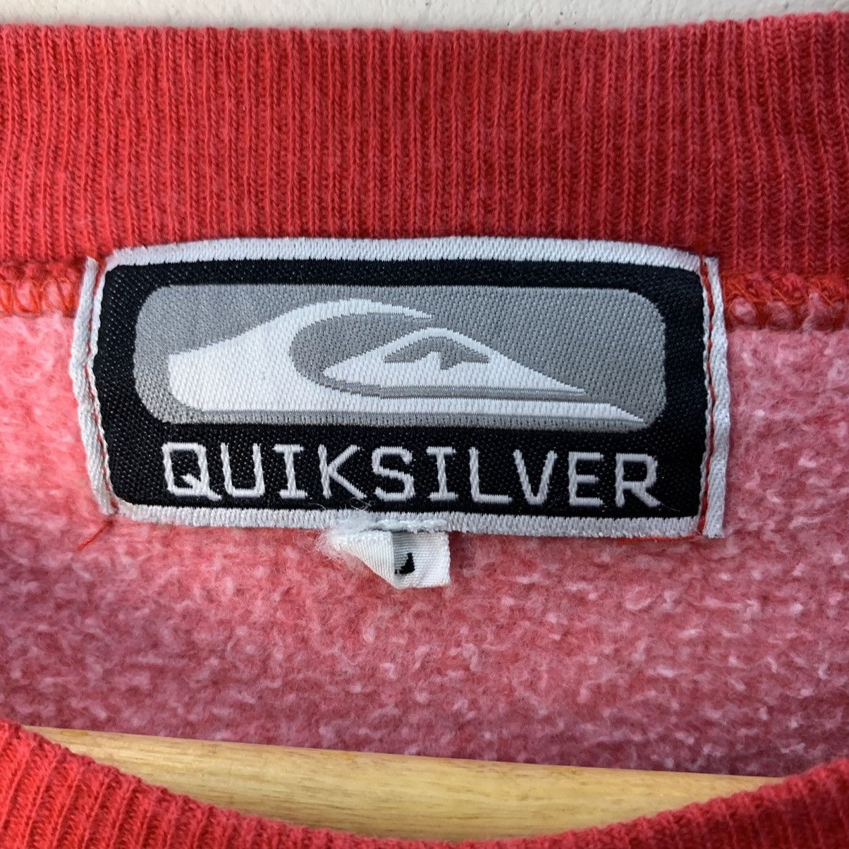 Quiksilver ‘Rare!! Vintage Quiksilver Sweatshirt Size US L / EU 52-54 / 3 - 6 Thumbnail