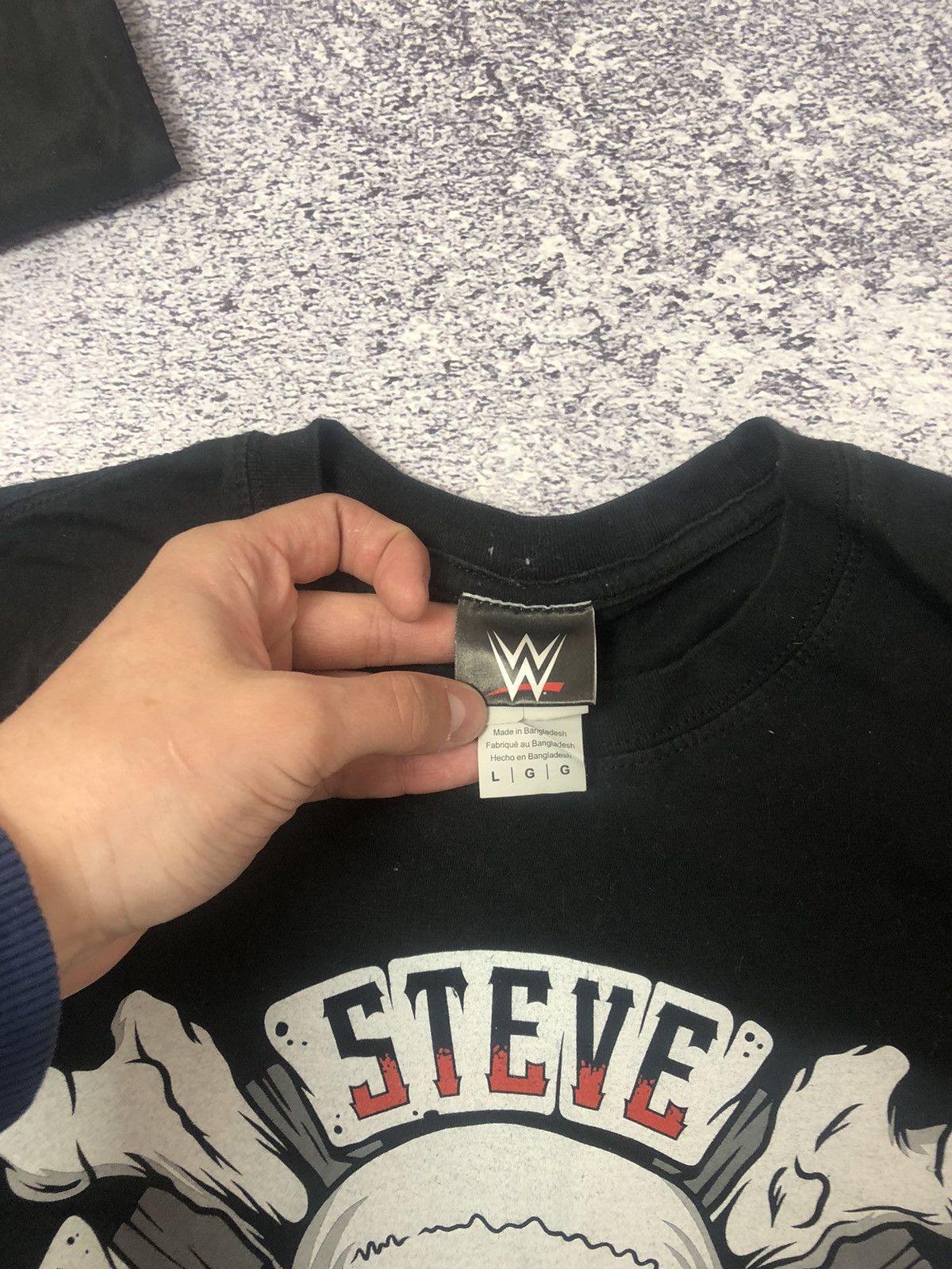 WWE Vintage T-shirt WWE size M casual y2k japan usa Size US L / EU 52-54 / 3 - 4 Thumbnail