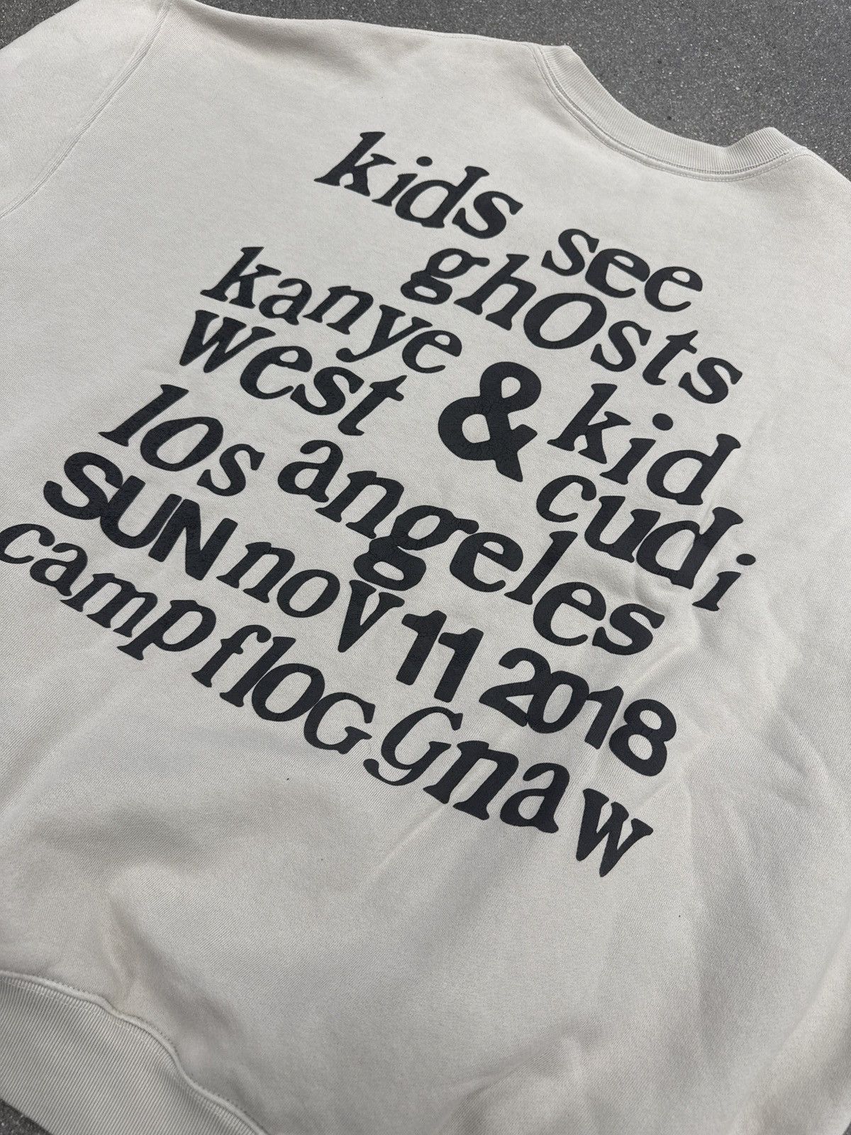 Cactus Plant Flea Market × Kanye West CPFM Kids See Ghosts FREEEE Crewneck Sweatshirt Ghost Size US XXL / EU 58 / 5 - 5 Thumbnail