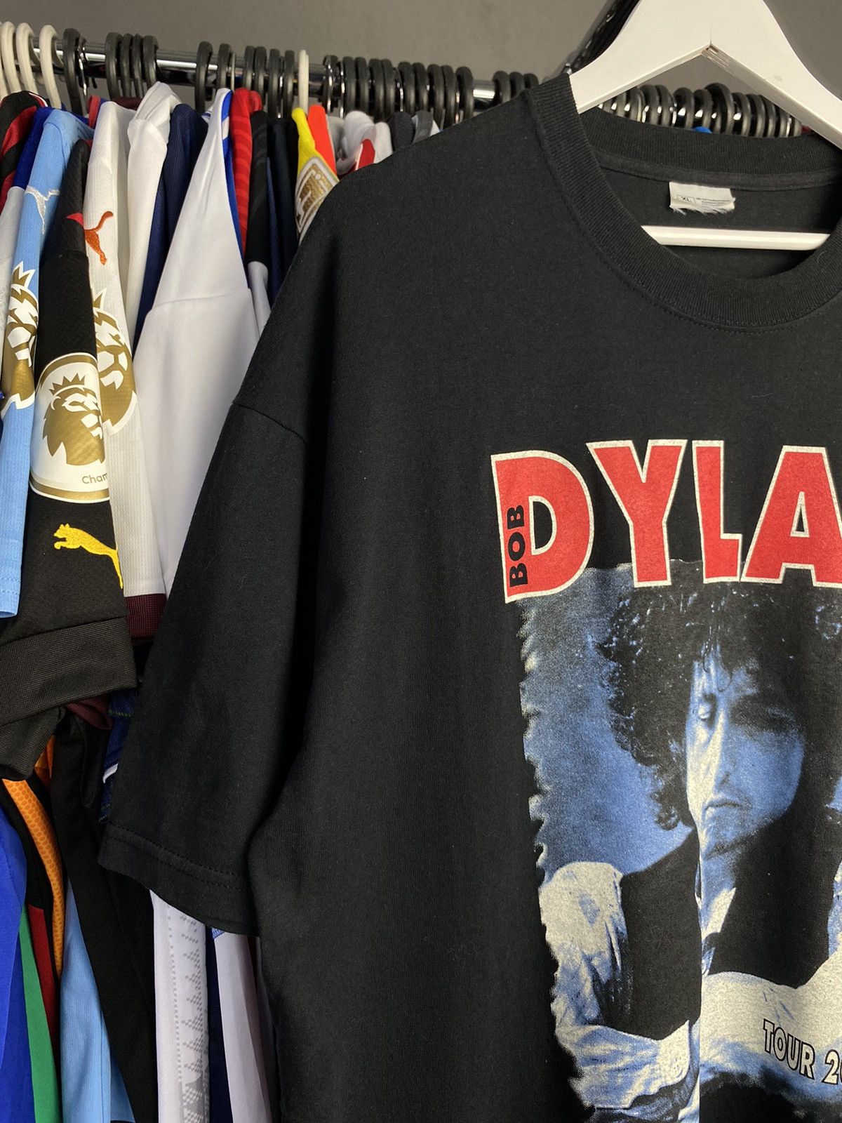 Other VINTAGE 2000 BOB DYLAN EUROPEAN TOUR TSHIRT Size US XL / EU 56 / 4 - 3 Thumbnail