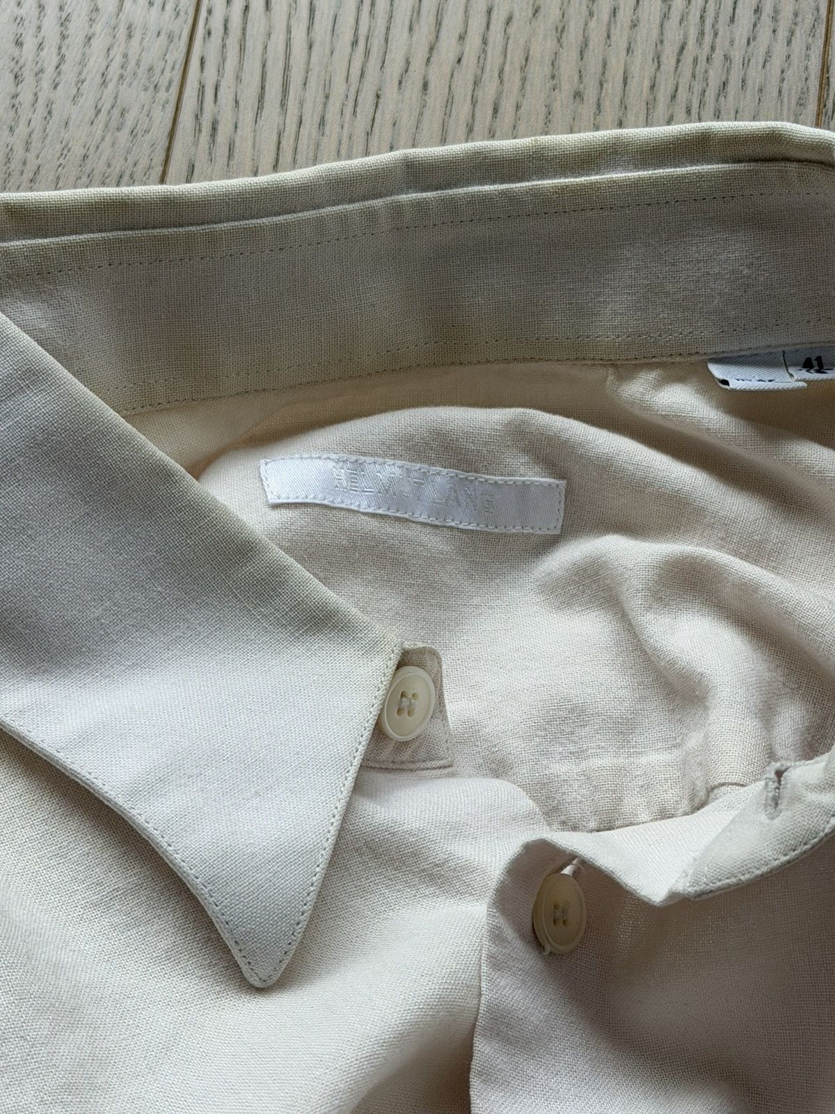 Helmut Lang Vintage Archive Bondage Button-Up Shirt Size US M / EU 48-50 / 2 - 5 Thumbnail