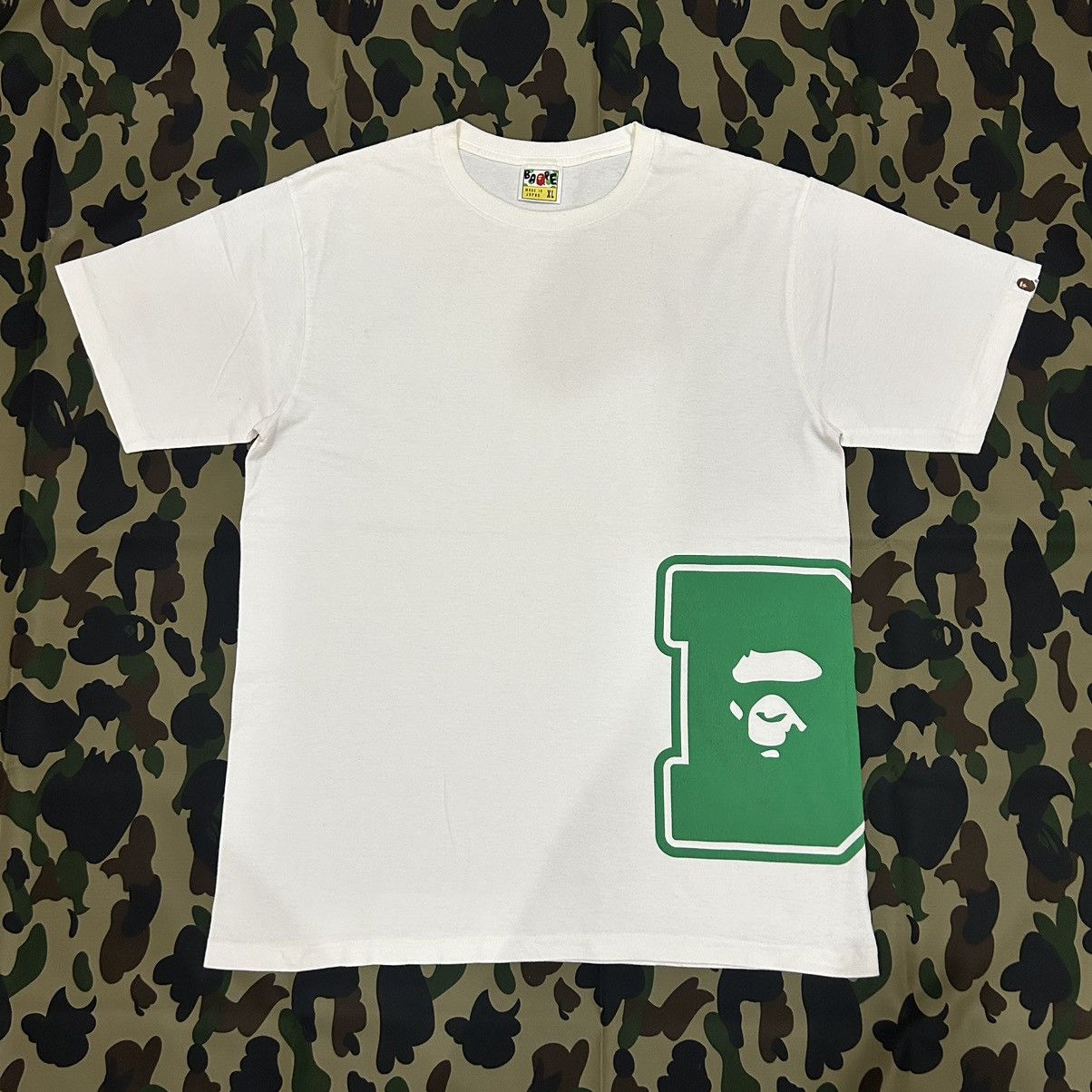 Bape Bape Face Side Logo Tee Size US XL / EU 56 / 4 - 1 Thumbnail