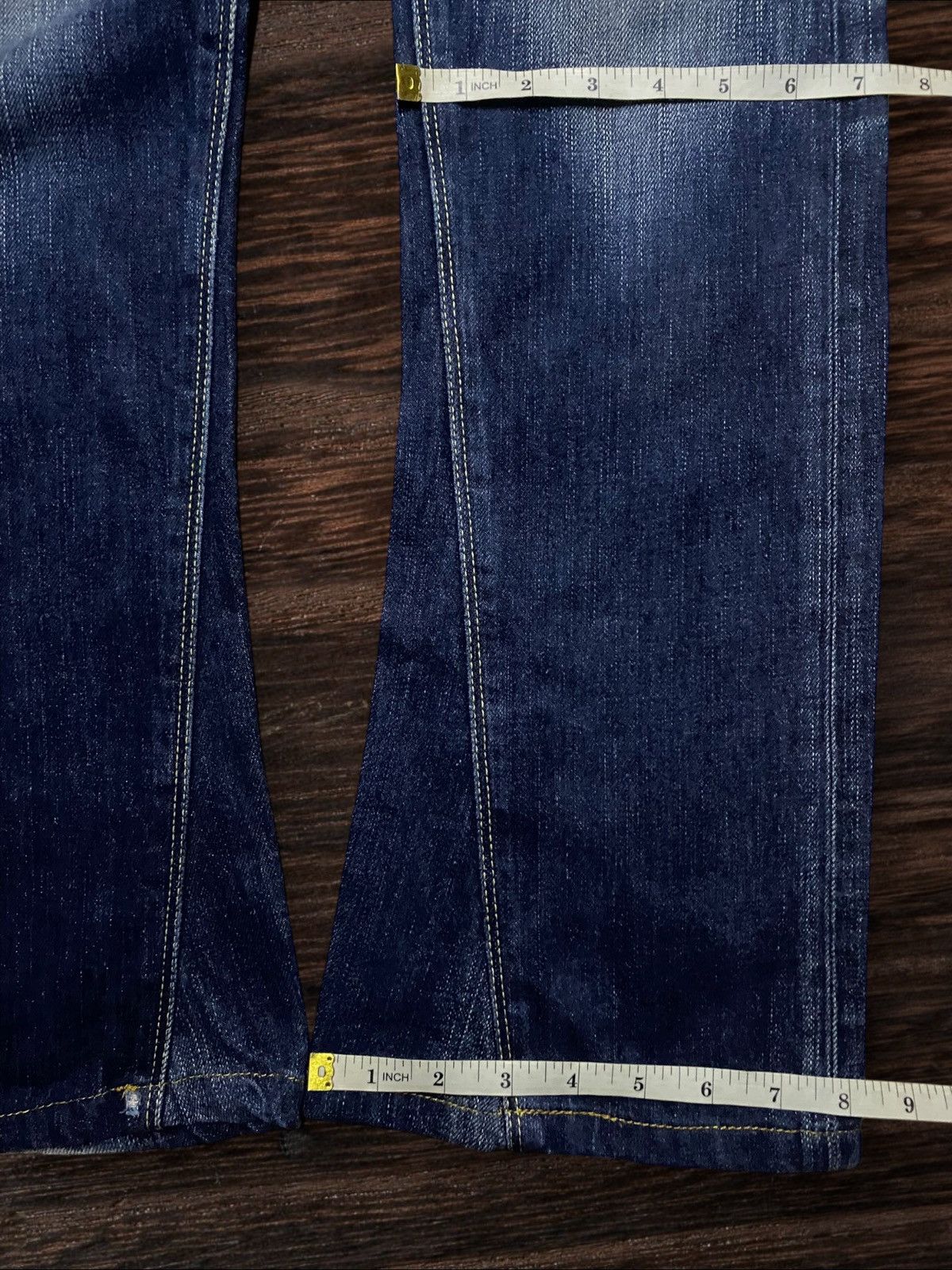 MOUSSY Moussy Vintage Distressed Faded Wash Flare Woman Jeans Size US 30 / EU 46 - 13 Thumbnail