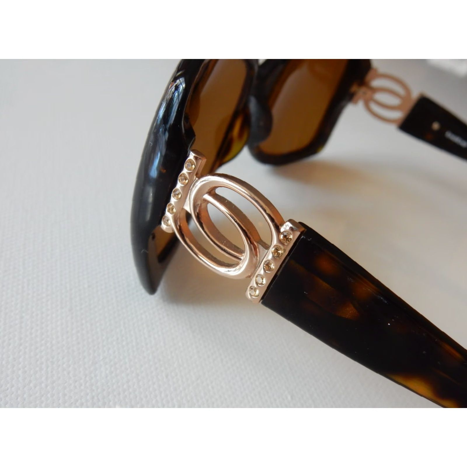 Bebe VINTAGE bebe Sunglasses FRAMES ONLY 130 BB7001 Angelic Brown Women Womens Sunglasses Frames Only 130 BB7001 Angelic Brown Size ONE SIZE - 4 Thumbnail