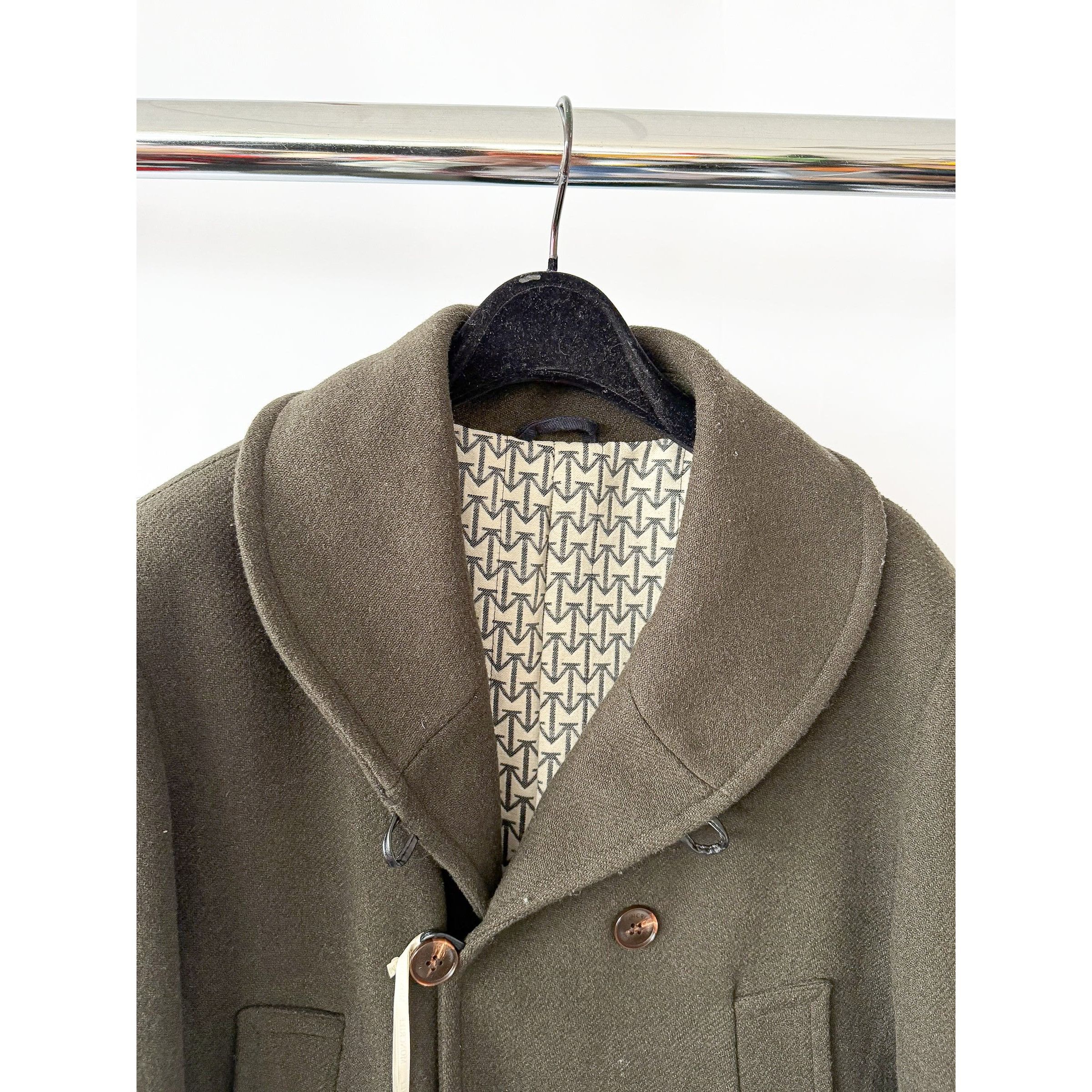 Other Moncrief Double Breasted Dark Green Coat Size US L / EU 52-54 / 3 - 4 Thumbnail