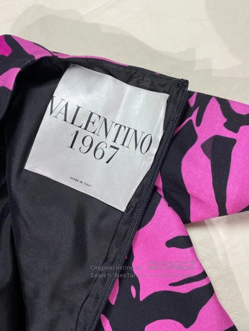 Valentino Valentino Series Tiger Print Dress Size S / US 4 / IT 40 - 6 Thumbnail