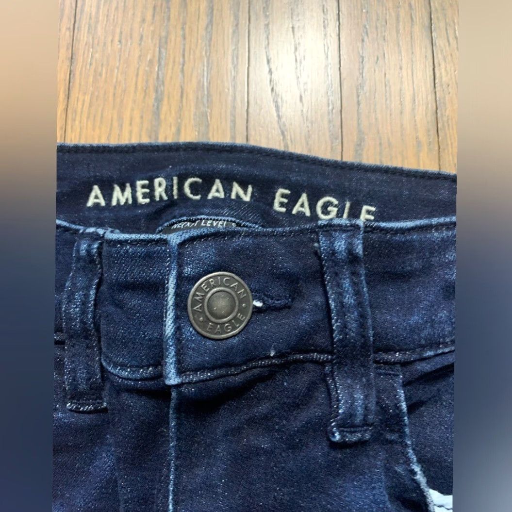American Eagle Outfitters American Eagle hi-rise jegging jeans Regular 2 Women Blue Ankle Regular Color 2 Size 26" / US 2 / IT 38 - 4 Thumbnail