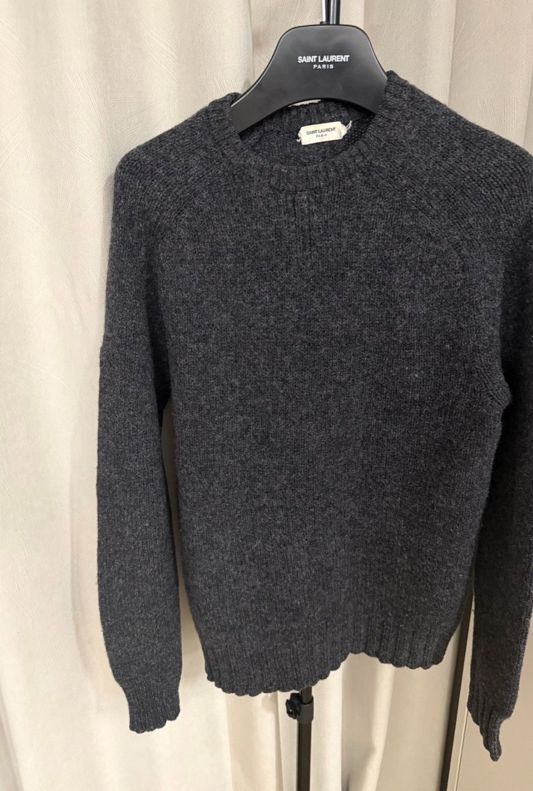 Saint Laurent Paris Saint Laurent SLP 14FW Snowflake Knit Crewneck Sweater Size US S / EU 44-46 / 1 - 1 Thumbnail