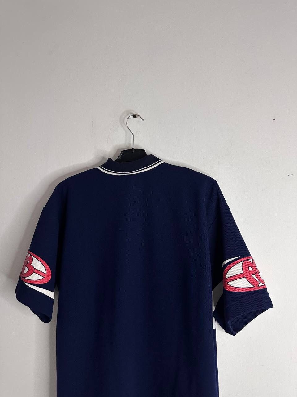 Fubu Vintage FUBU Polo Shirt Navy Big Logo 90s Hip Hop Streetwear Size US XL / EU 56 / 4 - 9 Thumbnail