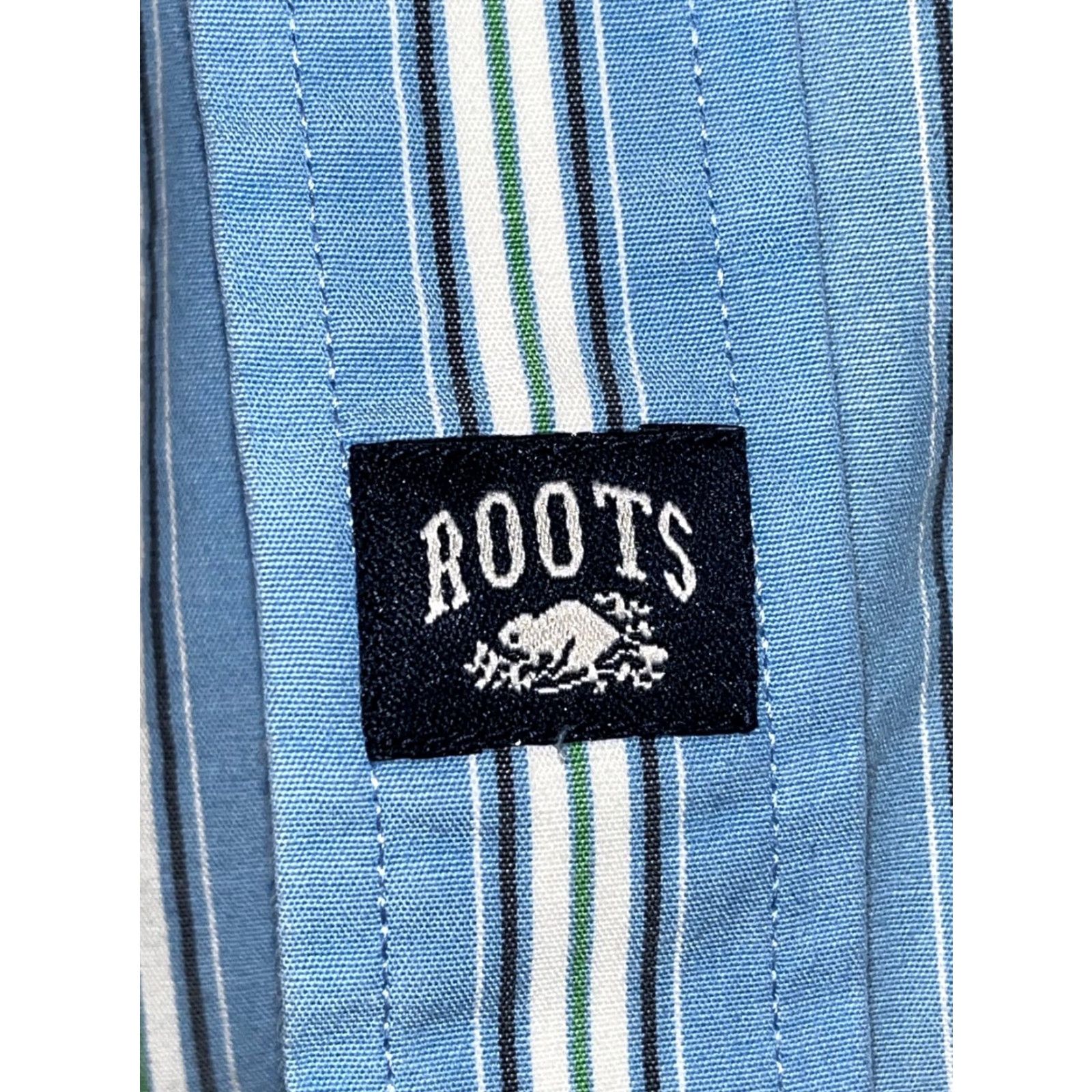 Roots Roots Multicolor Striped Button Up Shirt Mens XL Size Multicolor Striped Casual Business Workwear Size US XL / EU 56 / 4 - 4 Thumbnail