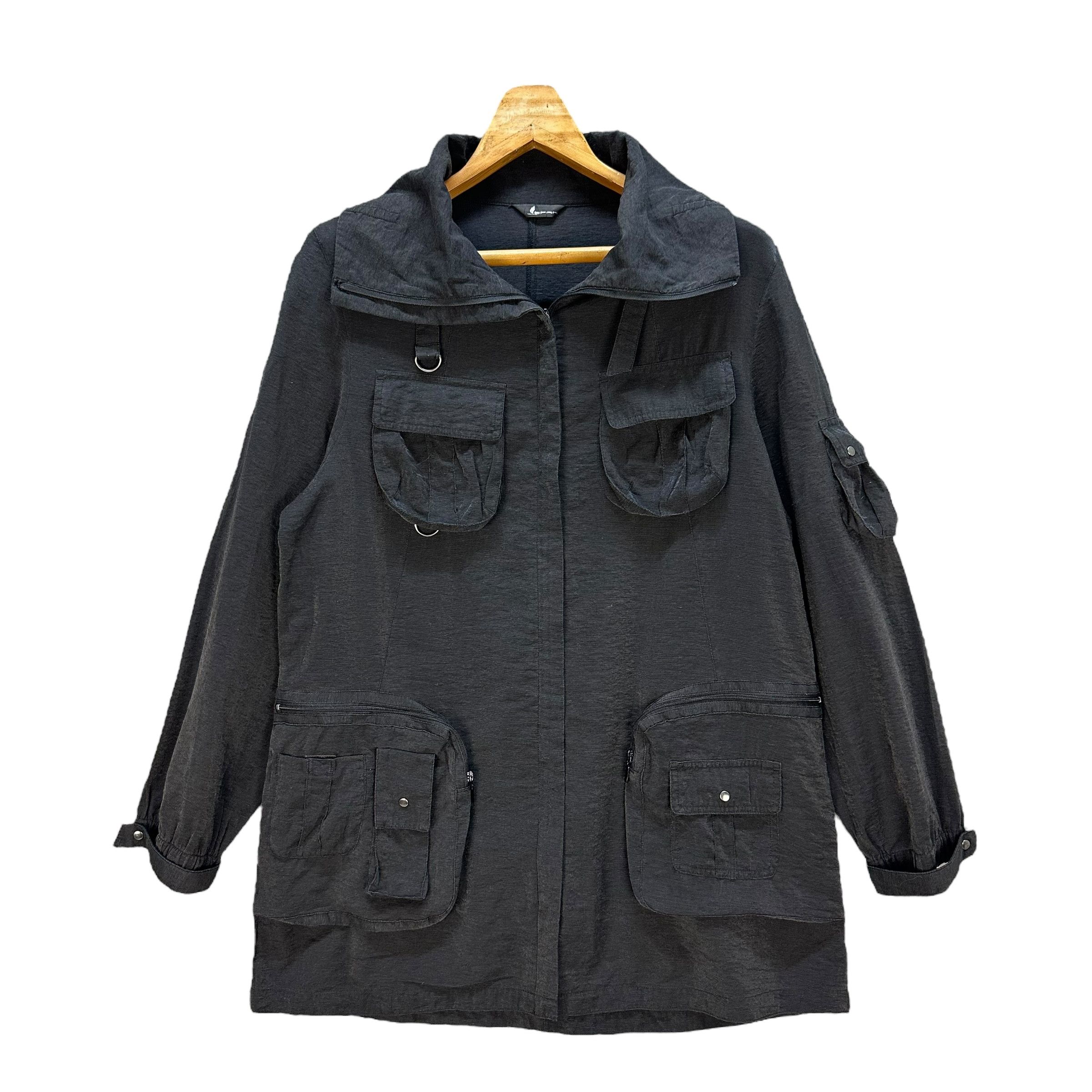 Japanese Brand EFAN Multipocket Avant Garde Jacket #A30-0688 Size M / US 6-8 / IT 42-44 - 1 Thumbnail