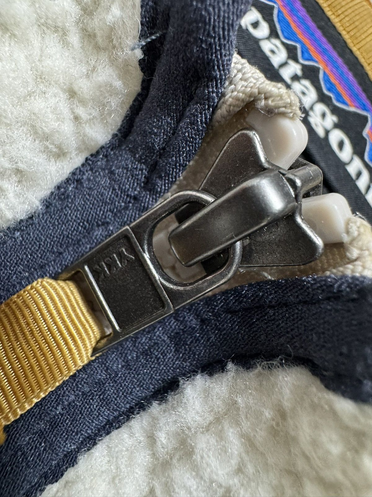 Patagonia Patagonia Full Zip Teddy Sherpa Jacket Size S Cream Size US S / EU 44-46 / 1 - 5 Thumbnail