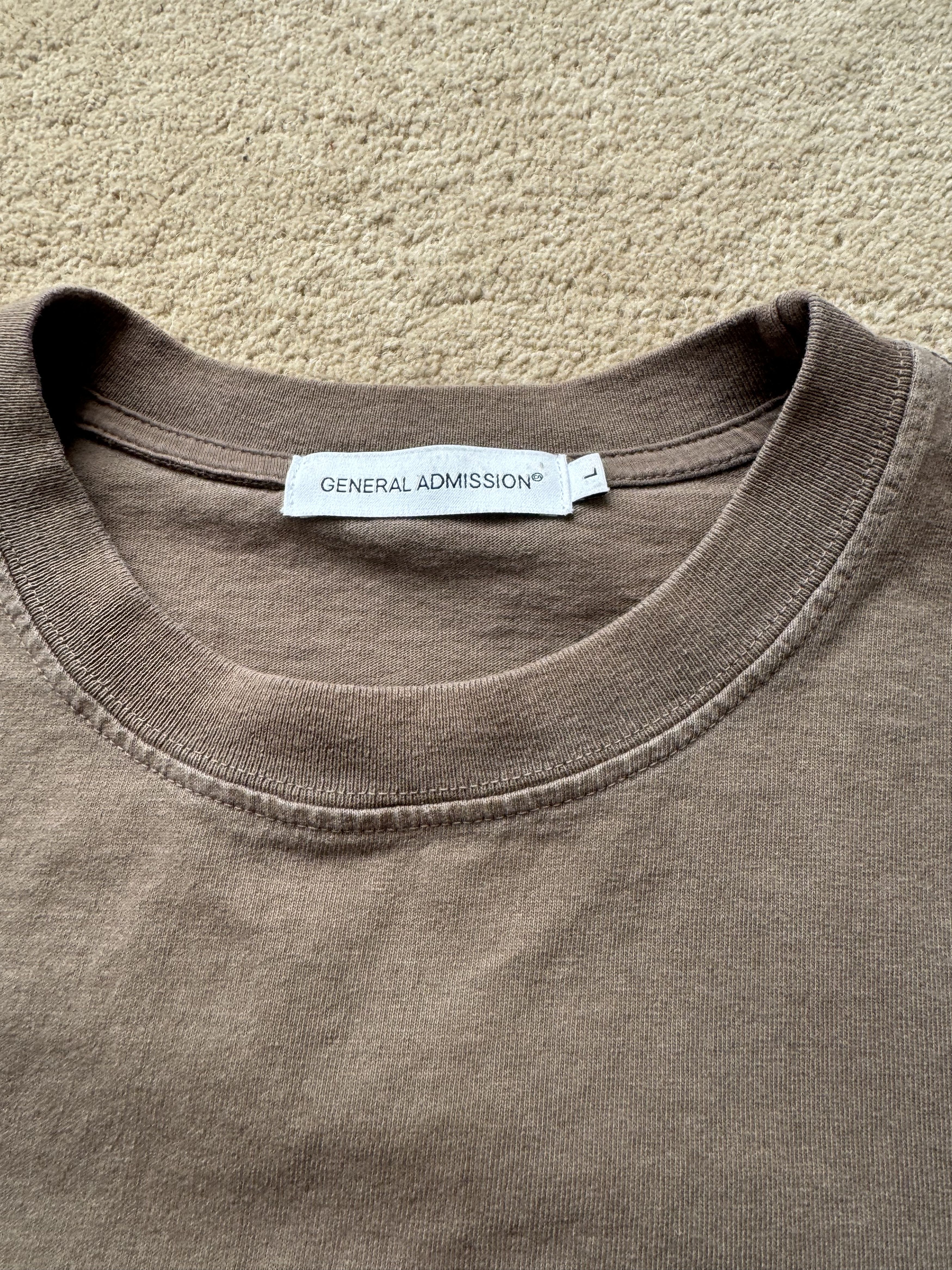 General Admission General Admission Everything T-shirt Brown Size US L / EU 52-54 / 3 - 2 Thumbnail