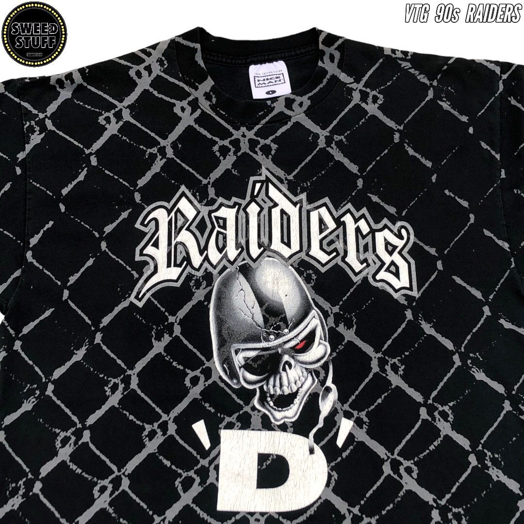 NFL RAIDERS ALL OVER PRINT T-shirt Size US L / EU 52-54 / 3 - 3 Thumbnail