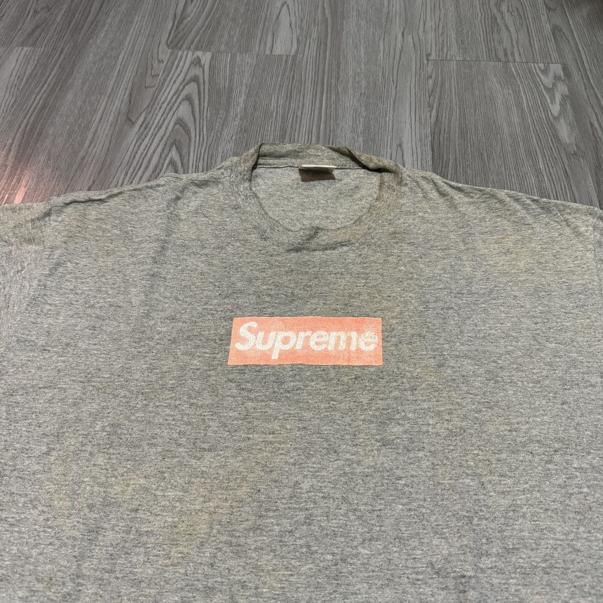 Supreme Authentic Rare 2003 Supreme Safety Orange Box Logo T Shirt Size US L / EU 52-54 / 3 - 2 Thumbnail