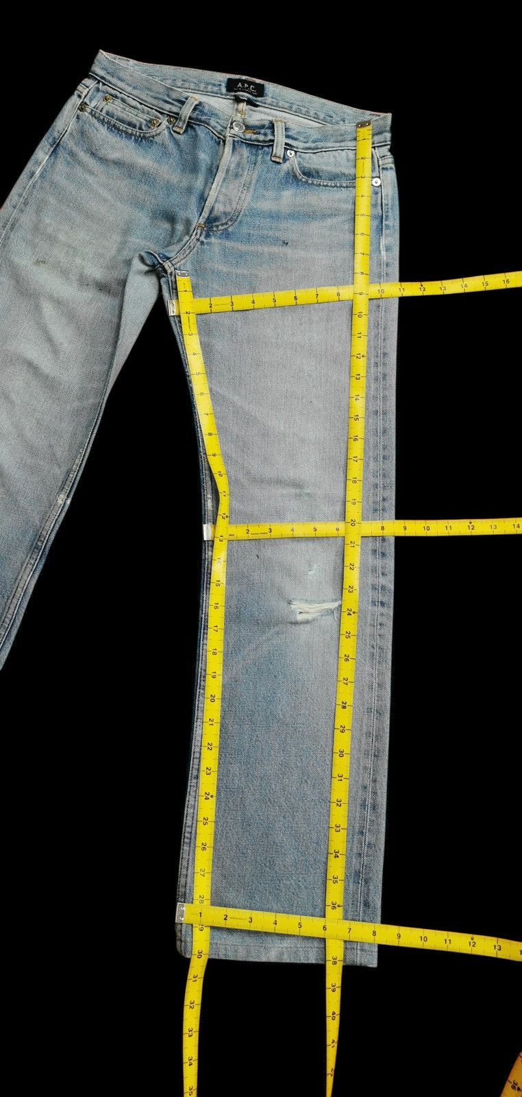 A.P.C. APC JEANS Size US 30 / EU 46 - 13 Thumbnail