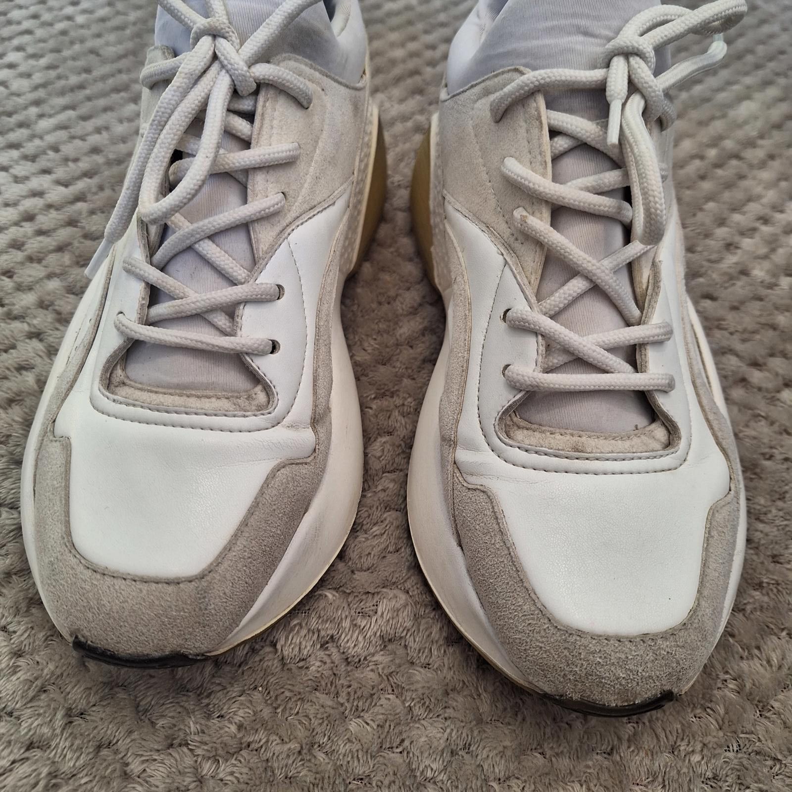 Stella McCartney STELLA McCARTNEY Eclypse Leather Sneakers white women us 35 Size US 6 / IT 36 - 3 Thumbnail