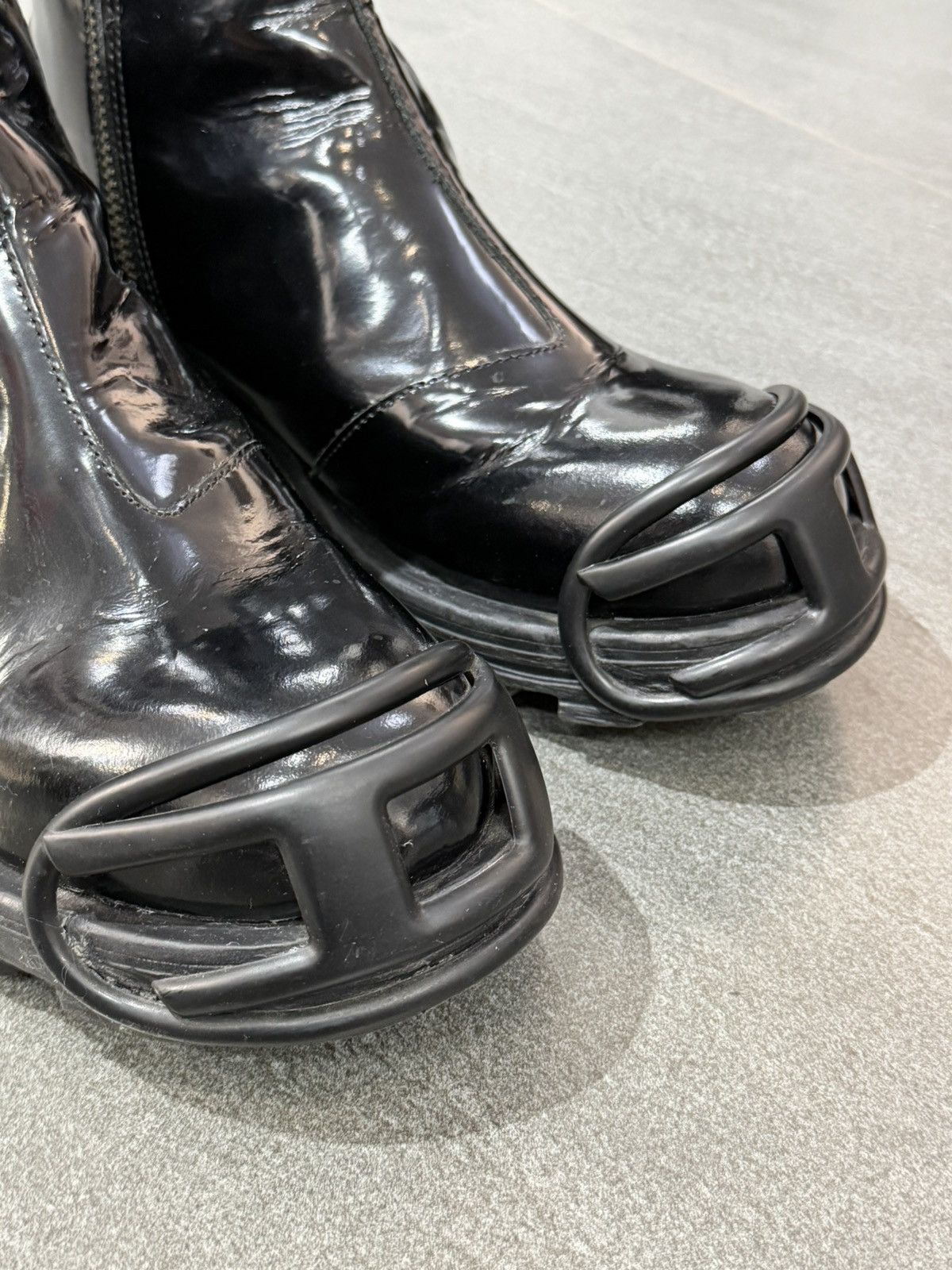 Diesel Diesel Black D Hammer Bt Zip D Boots Size US 11 / EU 44 - 7 Thumbnail