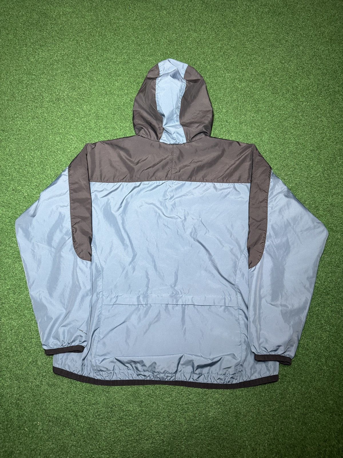 Nike Nike Windbreaker Full Zip Running Outdoor Gray Large Jacket Size L / US 10 / IT 46 - 6 Thumbnail