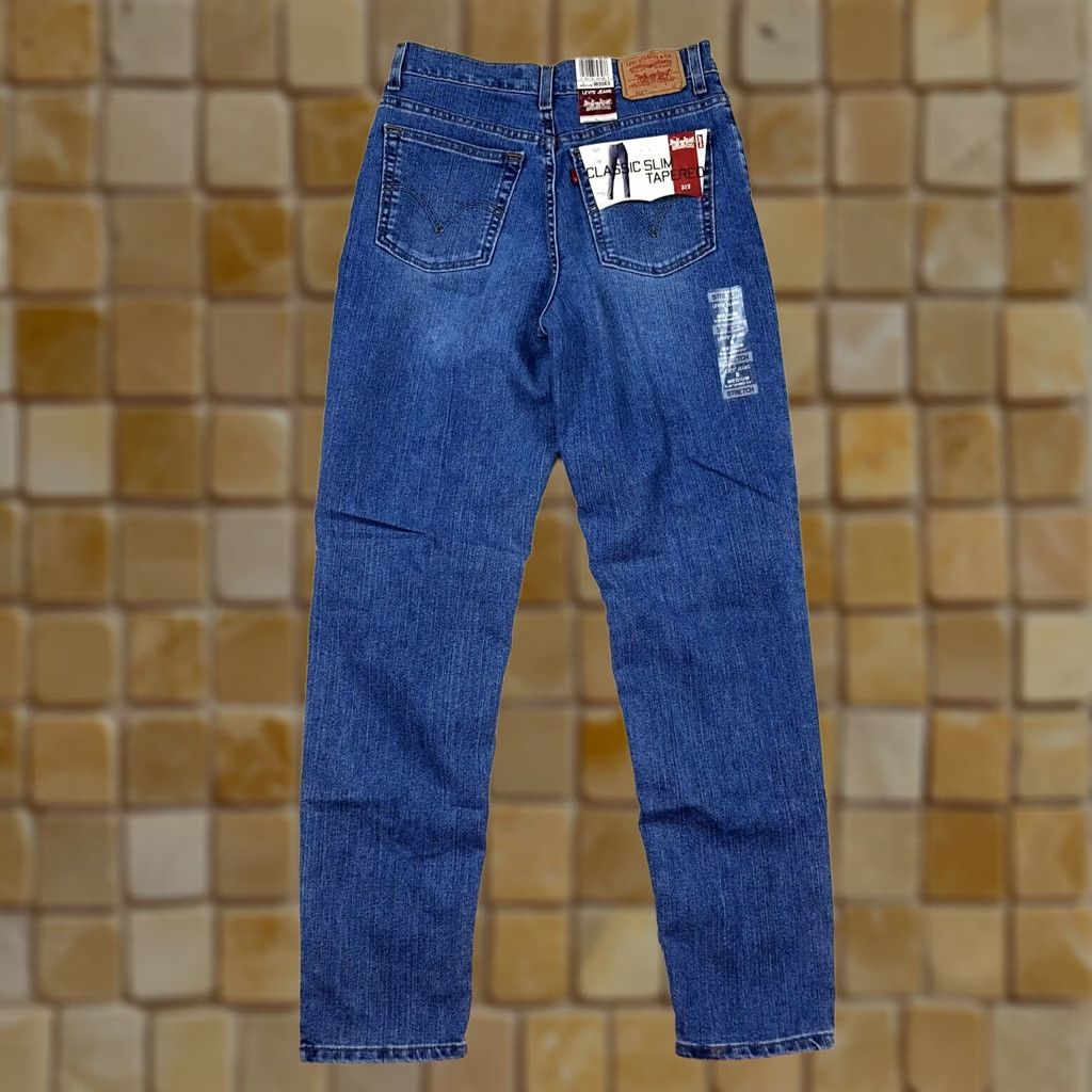 Levi's VINTAGE Levi's 512 Slim Jeans Womens Size 8 Blue Denim 31in Inseam 30in Waist Y2K 90s Retro Rock Workwear Fashion Size 30" / US 8 / IT 44 - 1 Thumbnail
