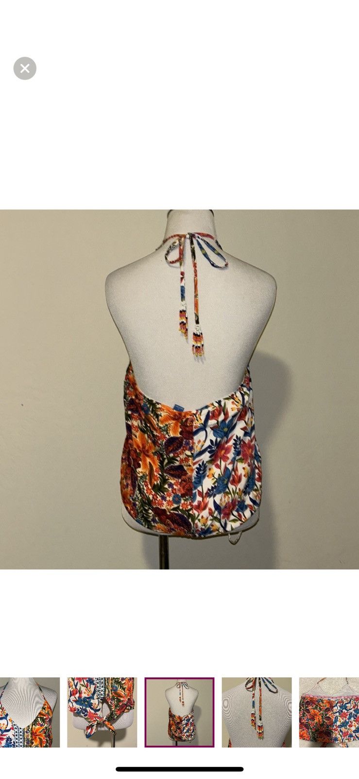 Anthropologie × Farm Rio Farm Rio for Anthropologie small spliced Cali blouse Size S / US 4 / IT 40 - 2 Thumbnail