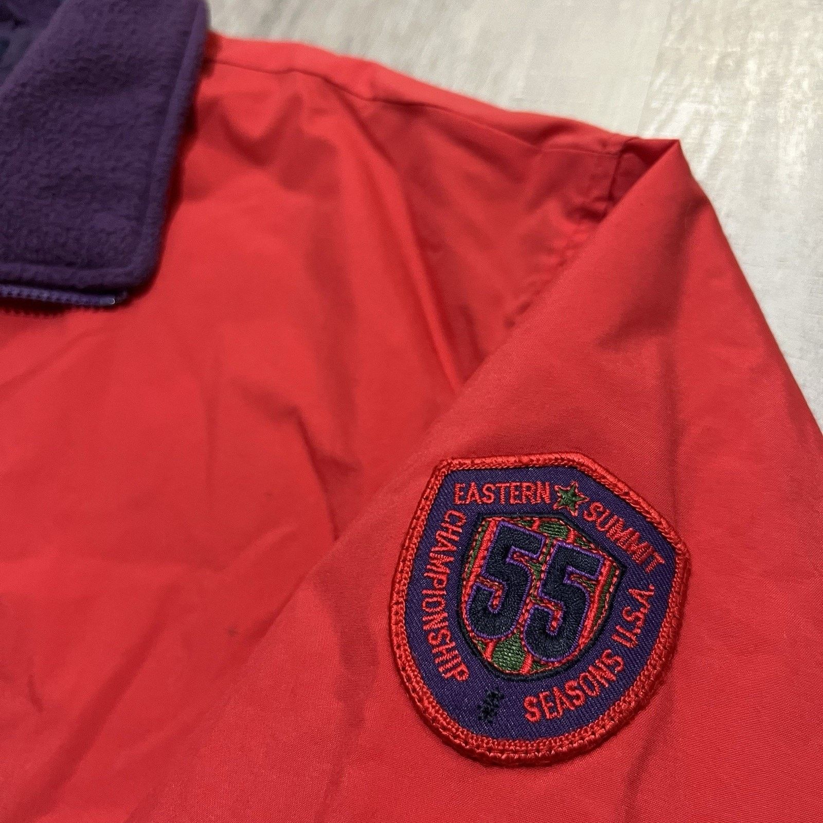 Gap VTG Gap 90s Eastern Summit Championship Hybrid Fleece Jacket Size US L / EU 52-54 / 3 - 4 Thumbnail