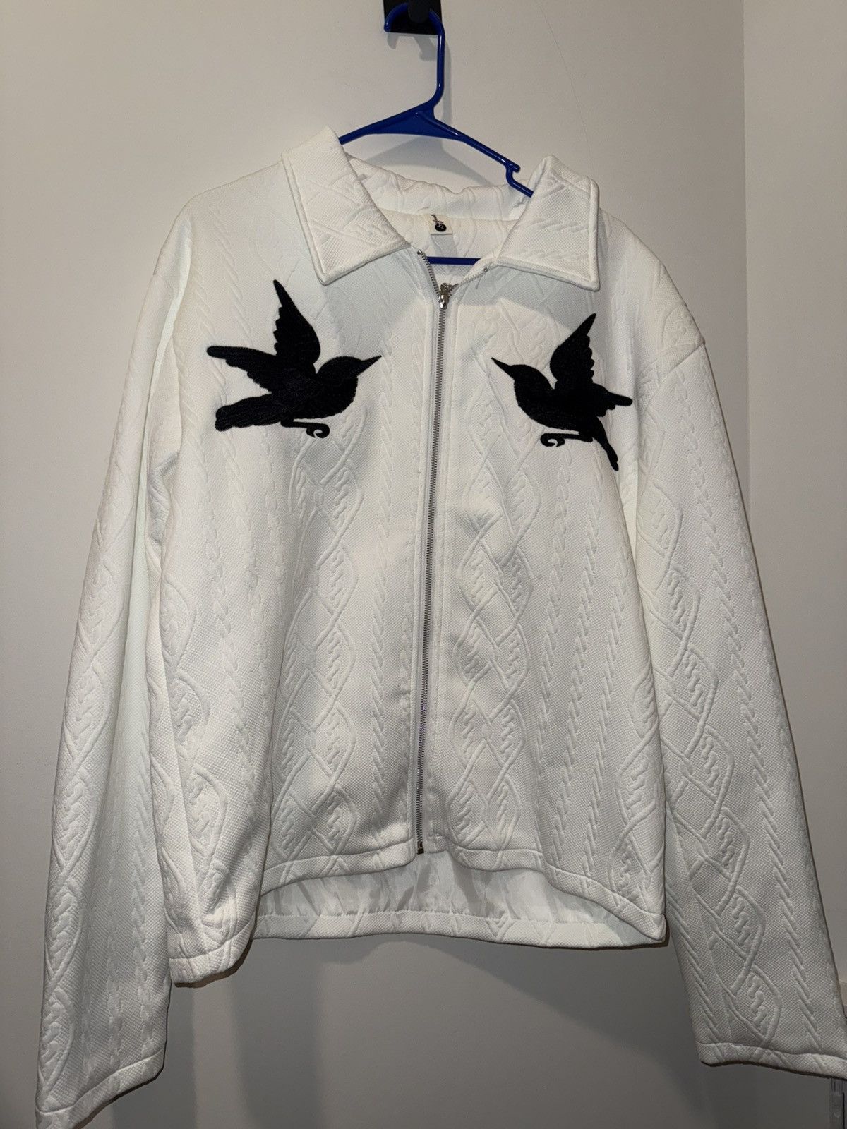 Designer Dekayed Knitsweater Embroidered with design Size US XL / EU 56 / 4 - 1 Thumbnail