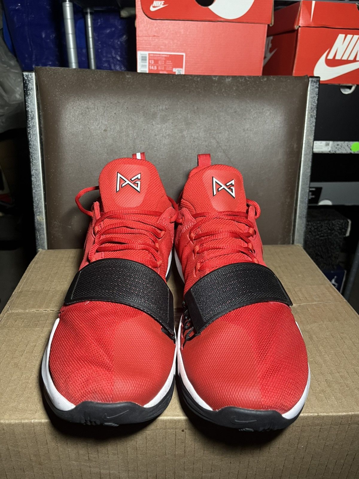 Nike Nike PG 1 Red/Black Size US 13 / EU 46 - 3 Thumbnail